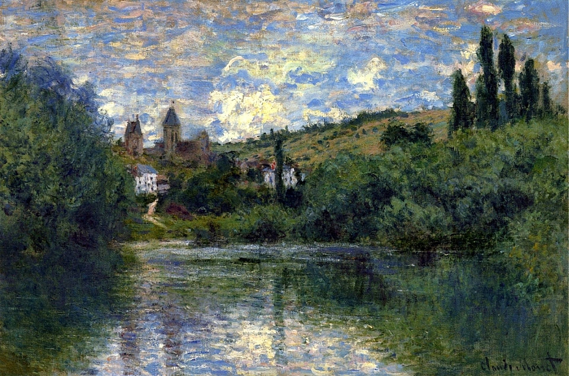 Vetheuil by Claude Monet