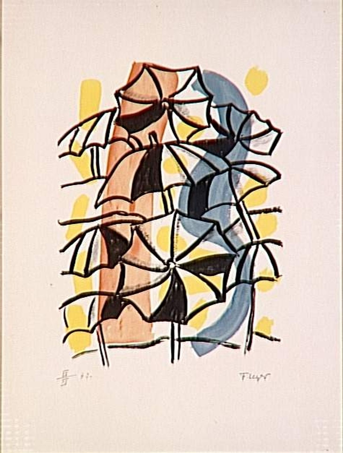 Umbrellas by Fernand Léger