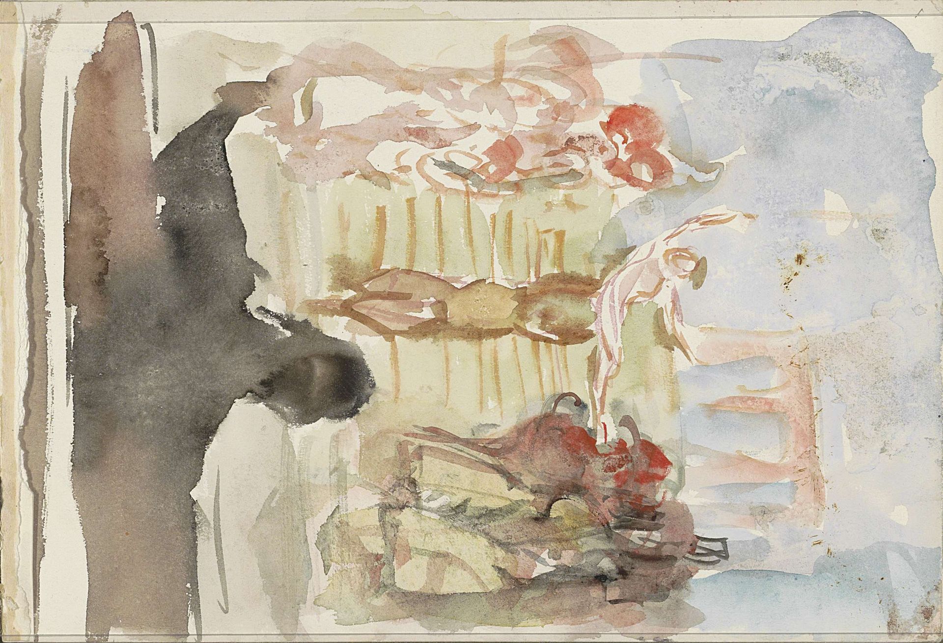 Theatervoorstelling by Isaac Israels