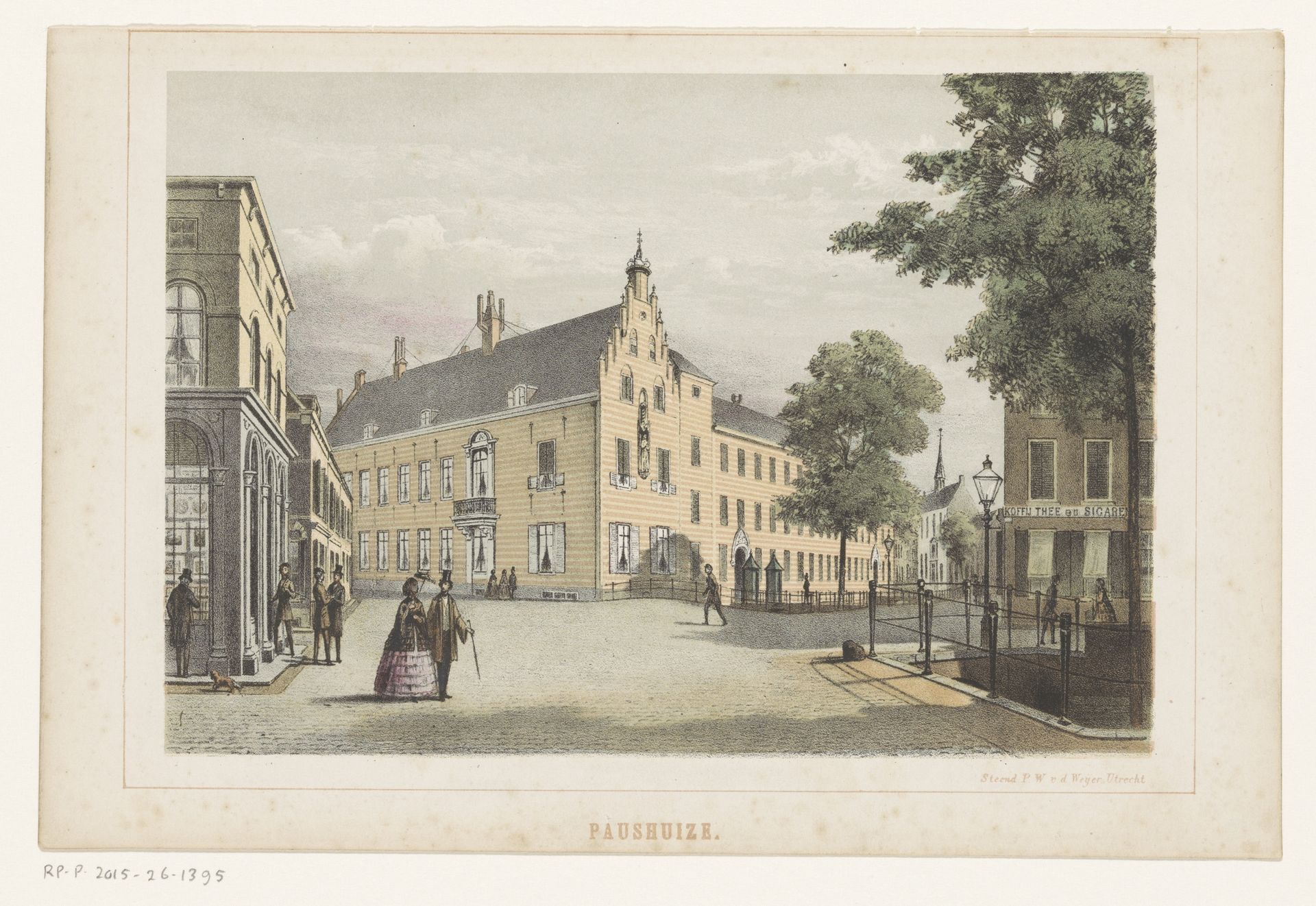 Paushuize te Utrecht by Anonymous
