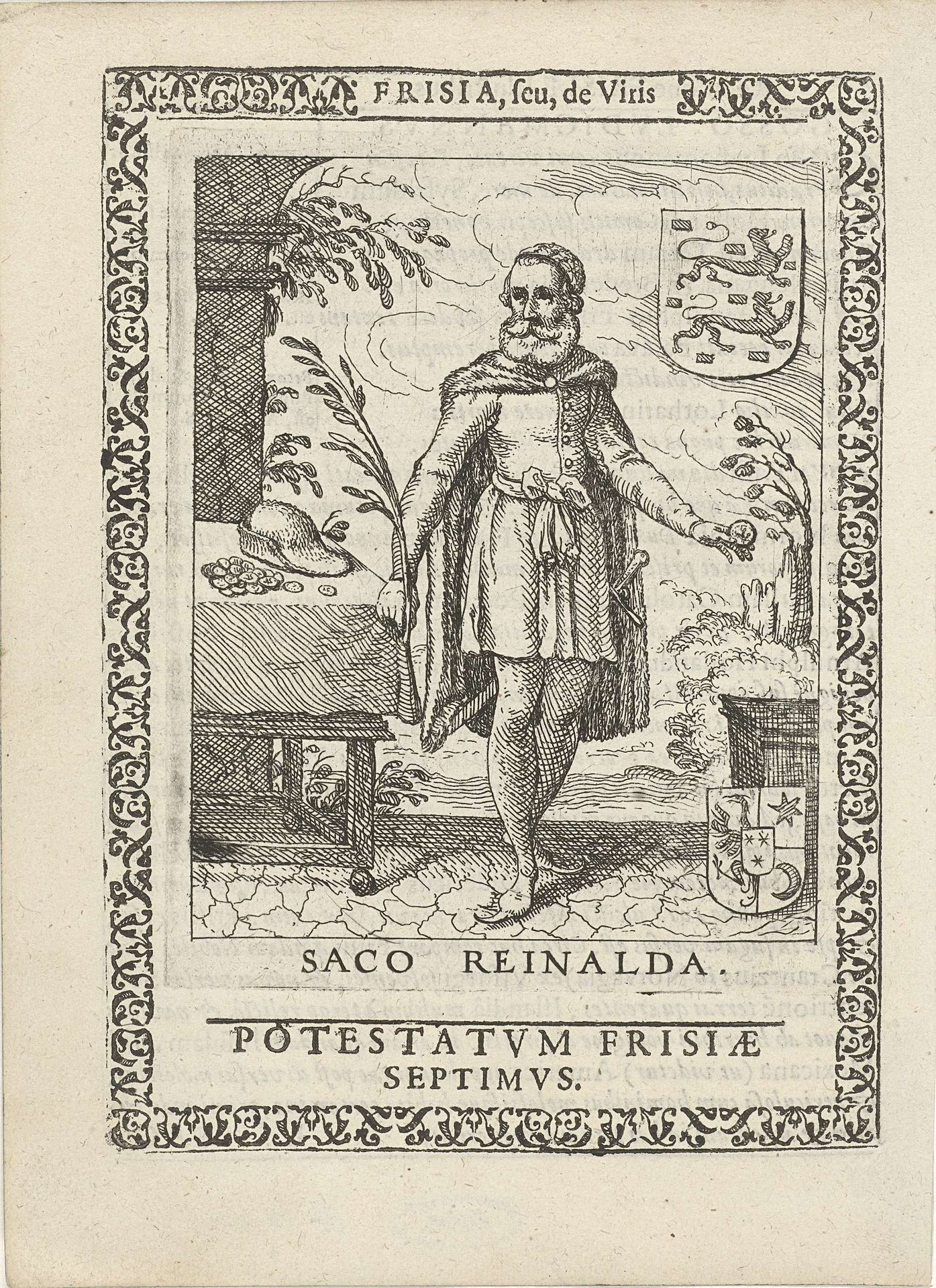 Saco Reinalda, zevende potestaat van Friesland by Pieter Feddes van Harlingen