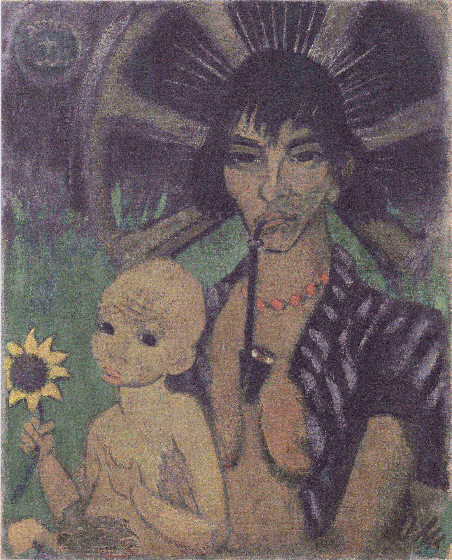 Zigeunermadonna by Otto Mueller