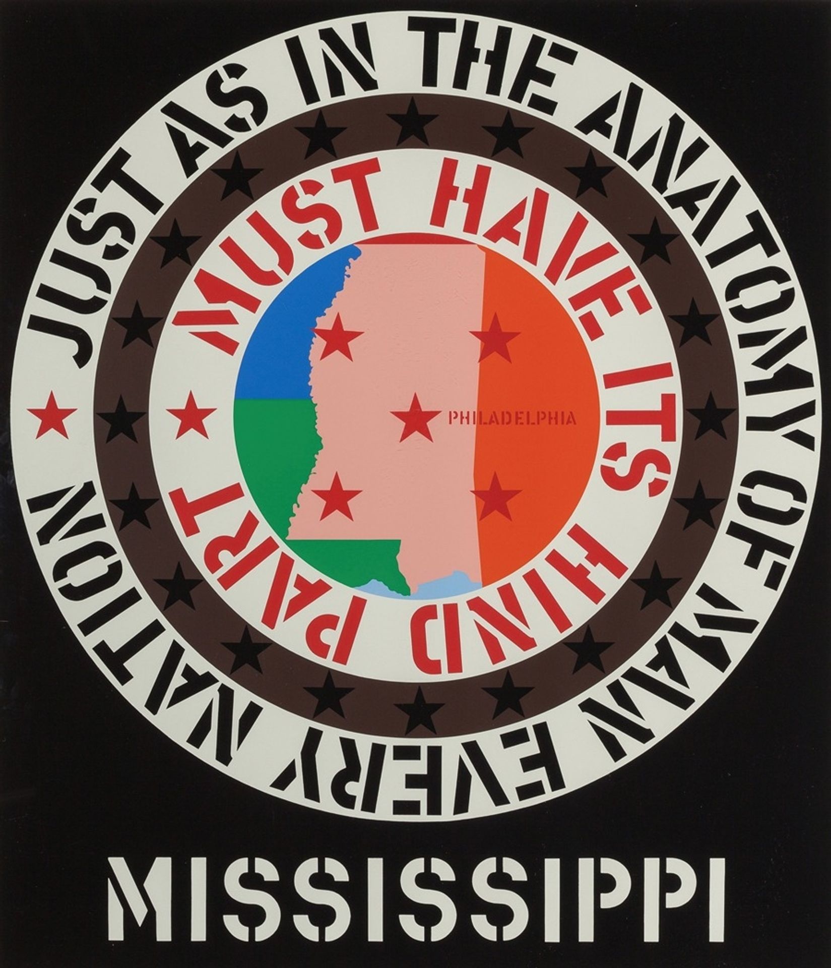 Mississippi by Robert Indiana