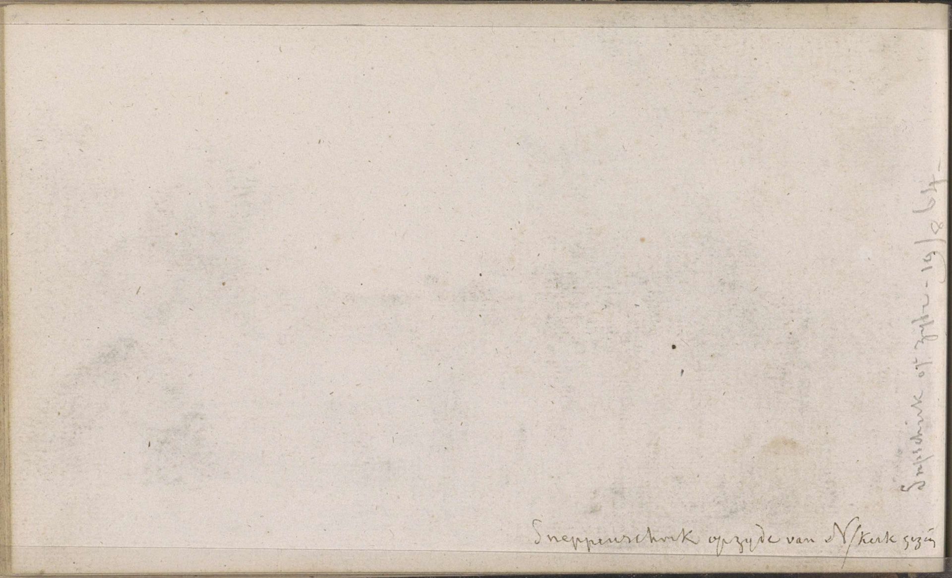 Notitie by Johannes Tavenraat