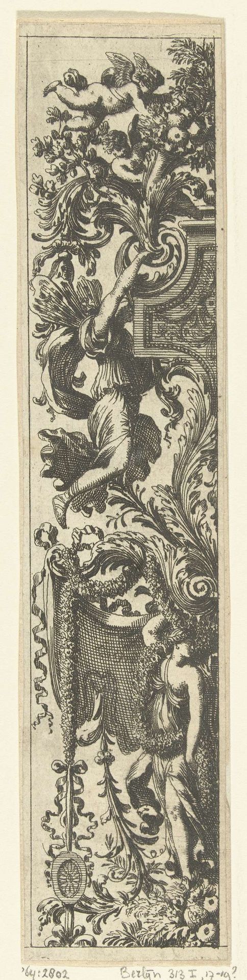 Paneel met nimf by Jean Lepautre