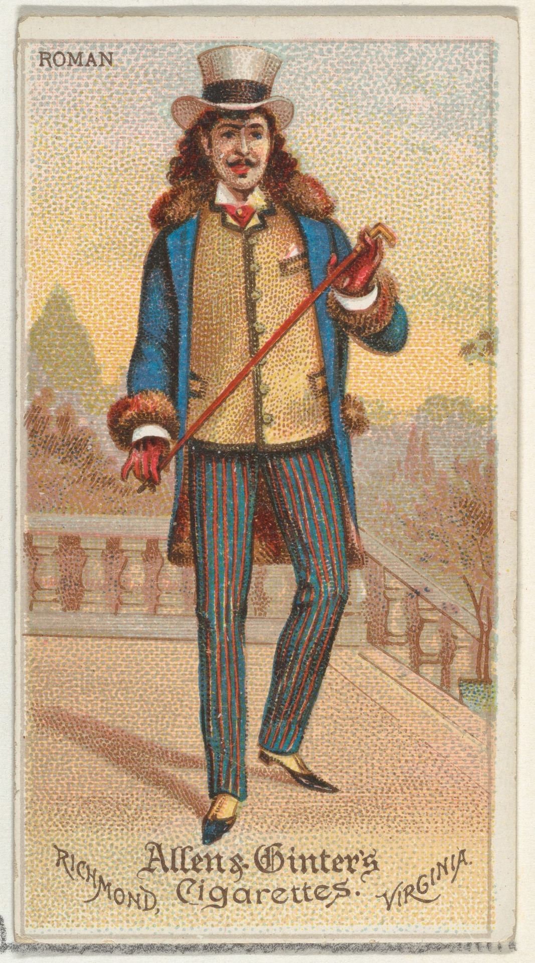 Roman, from World's Dudes series (N31) for Allen & Ginter Cigarettes by Allen & Ginter