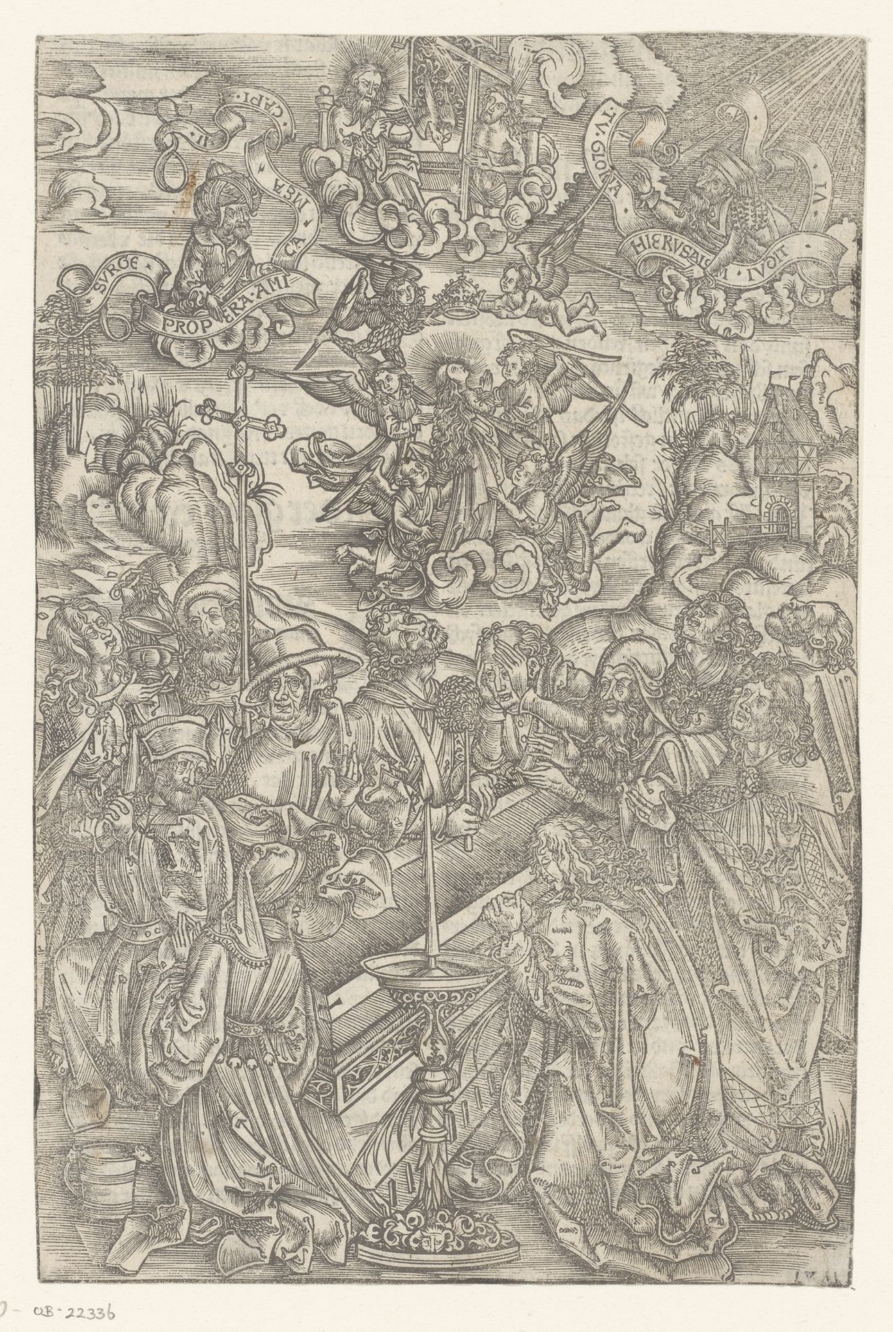 Hemelvaart van Maria by Hans Lützelburger