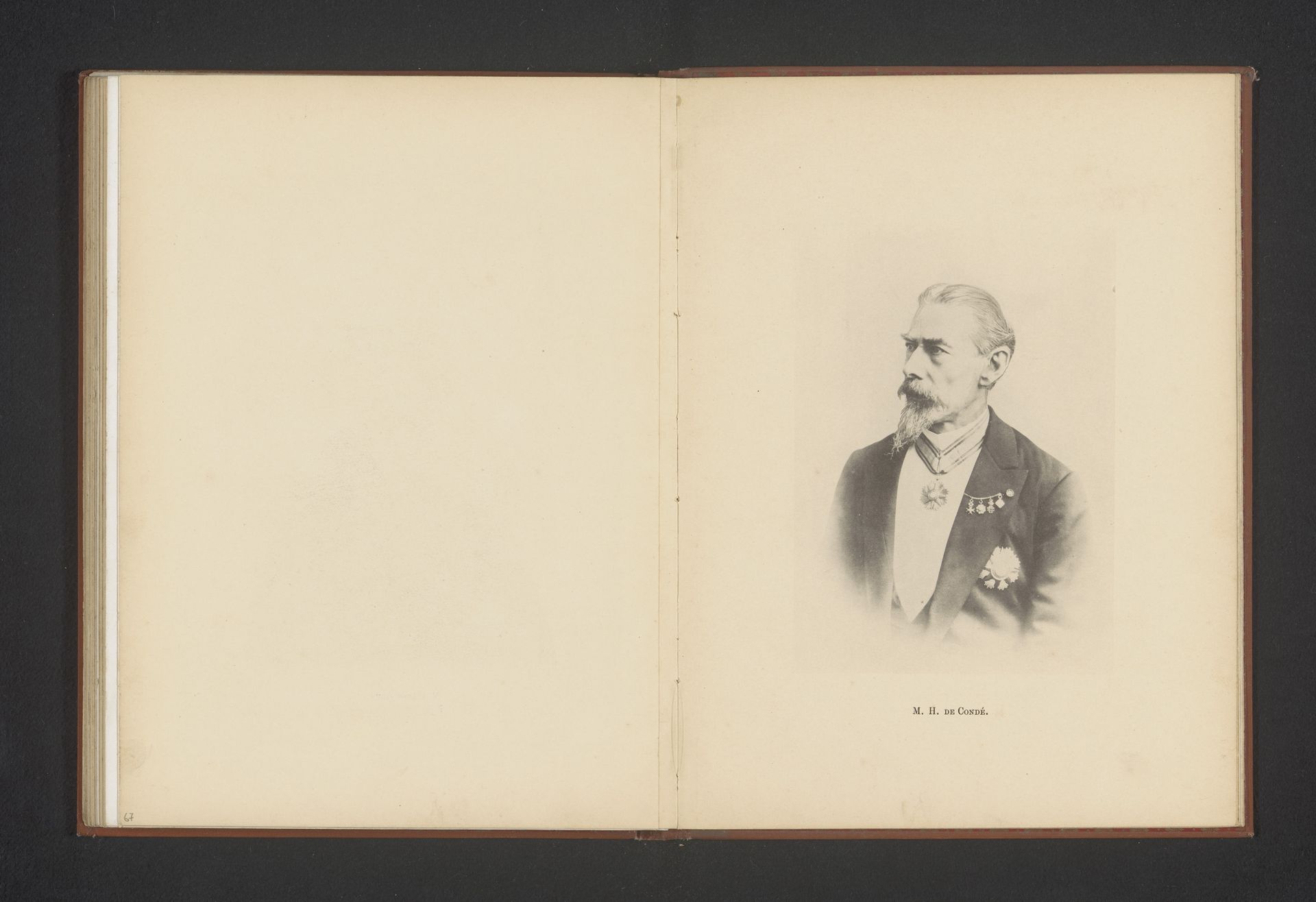 Portret van H. de Condé by Anonymous