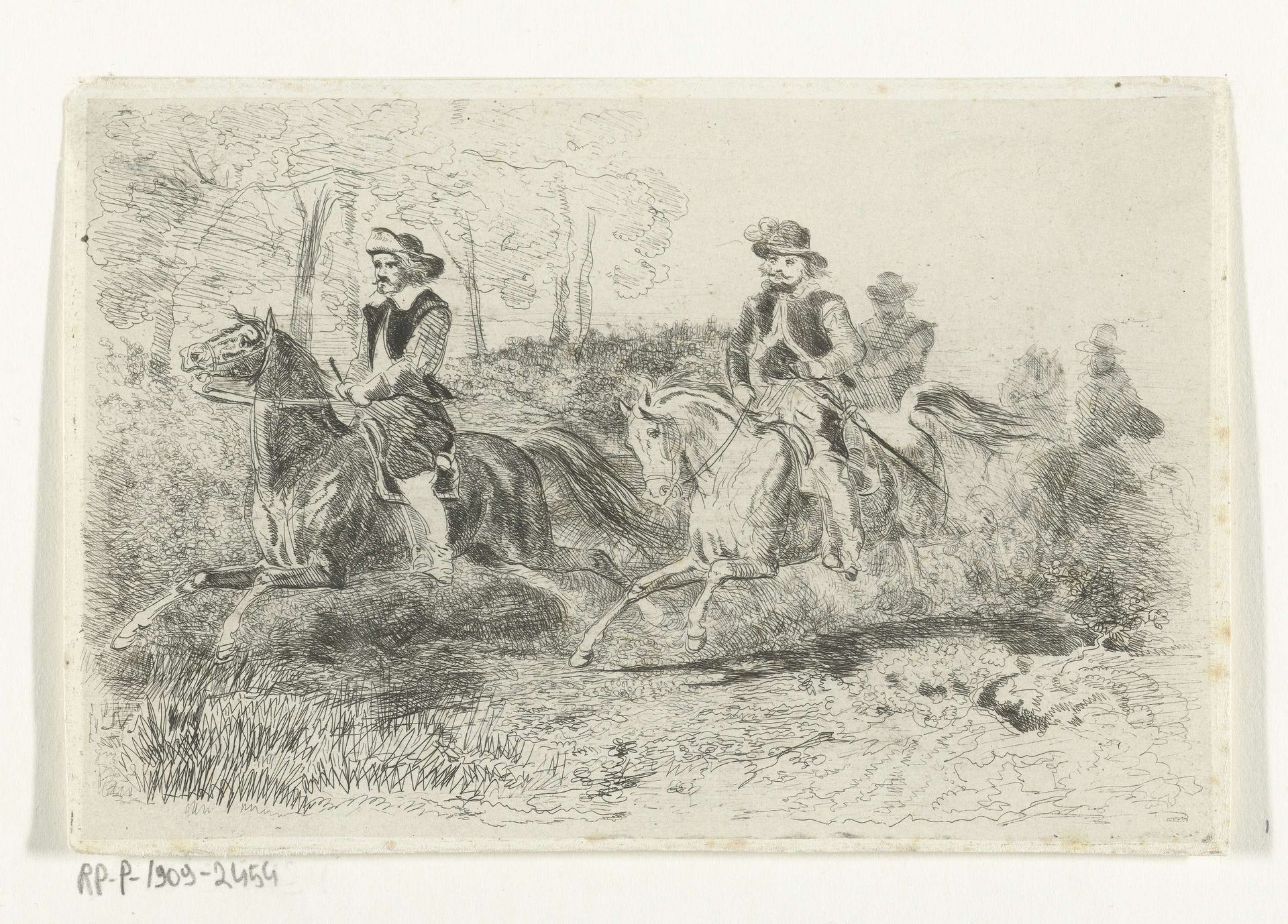 Ruiters by Karel Frederik Bombled