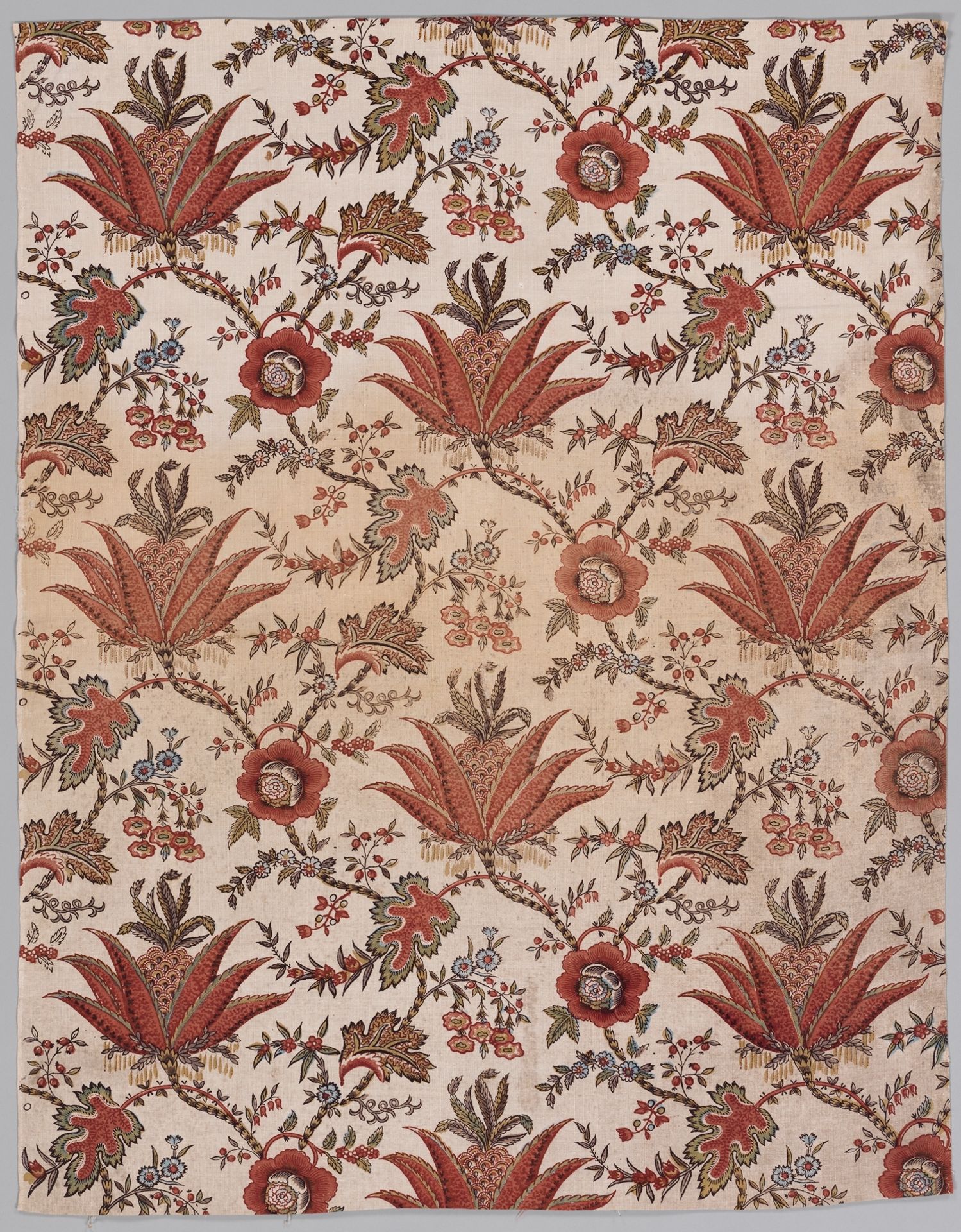 Floral print by Oberkampf Manufactory