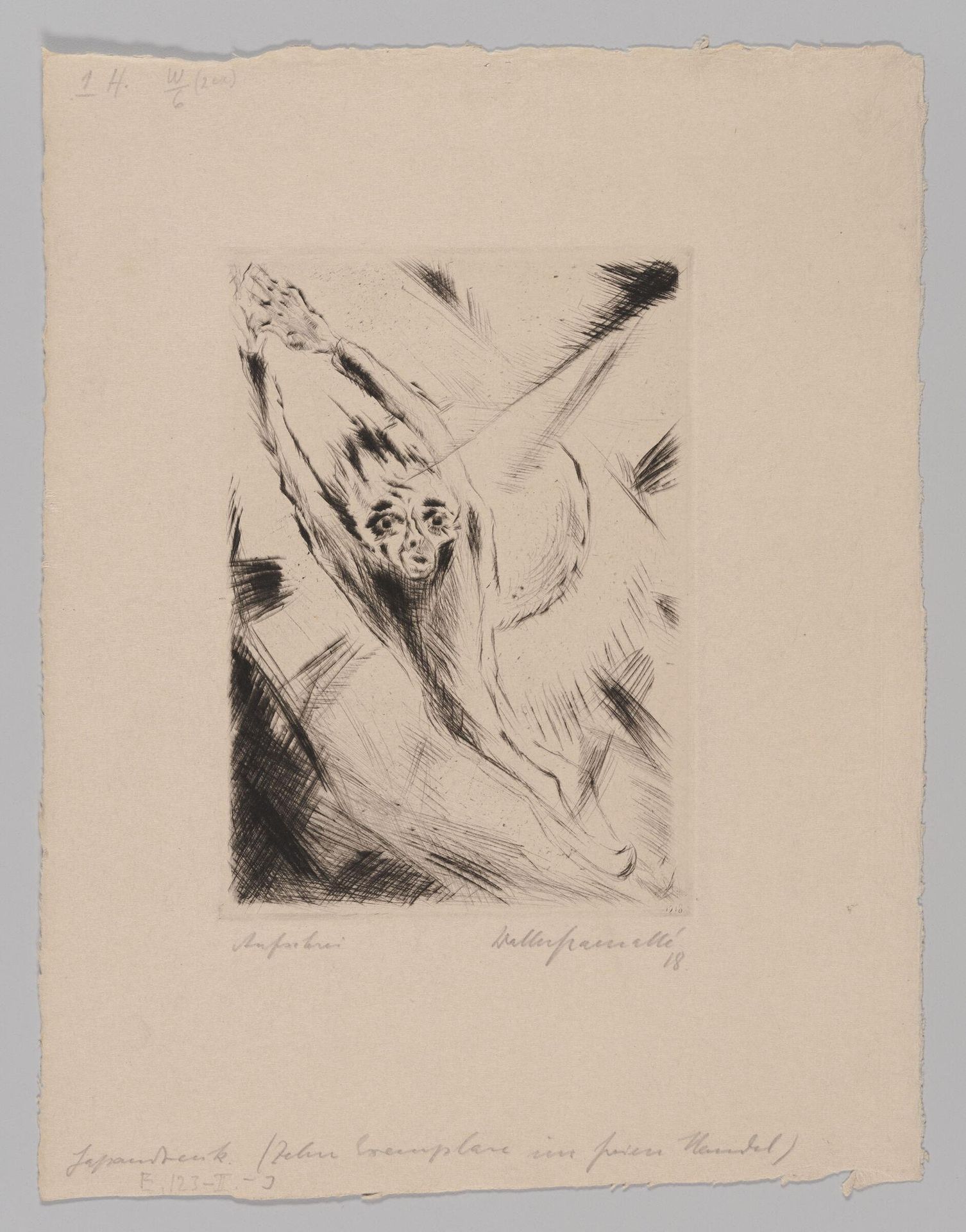 Outcry by Walter Gramatté