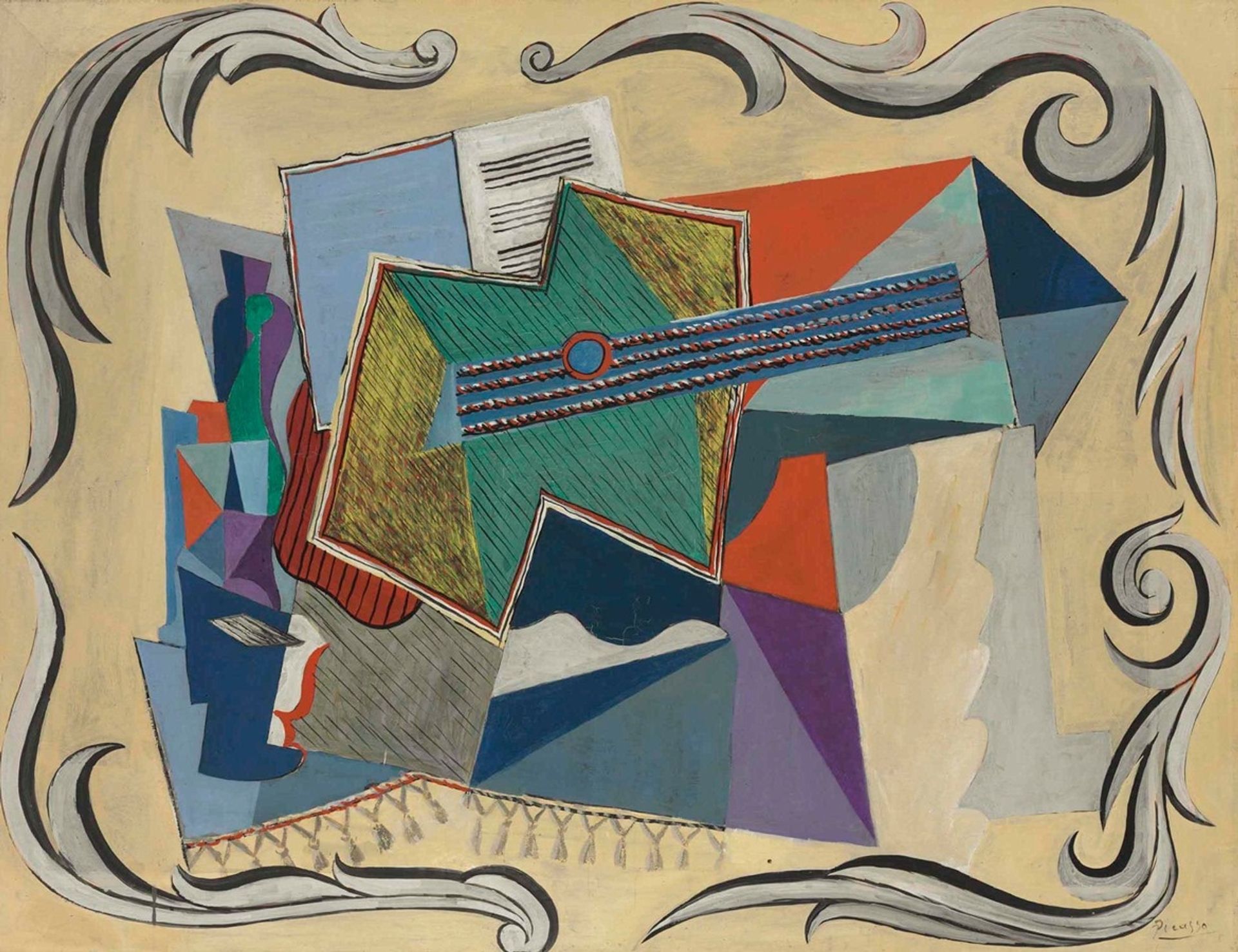 Guitare by Pablo Picasso