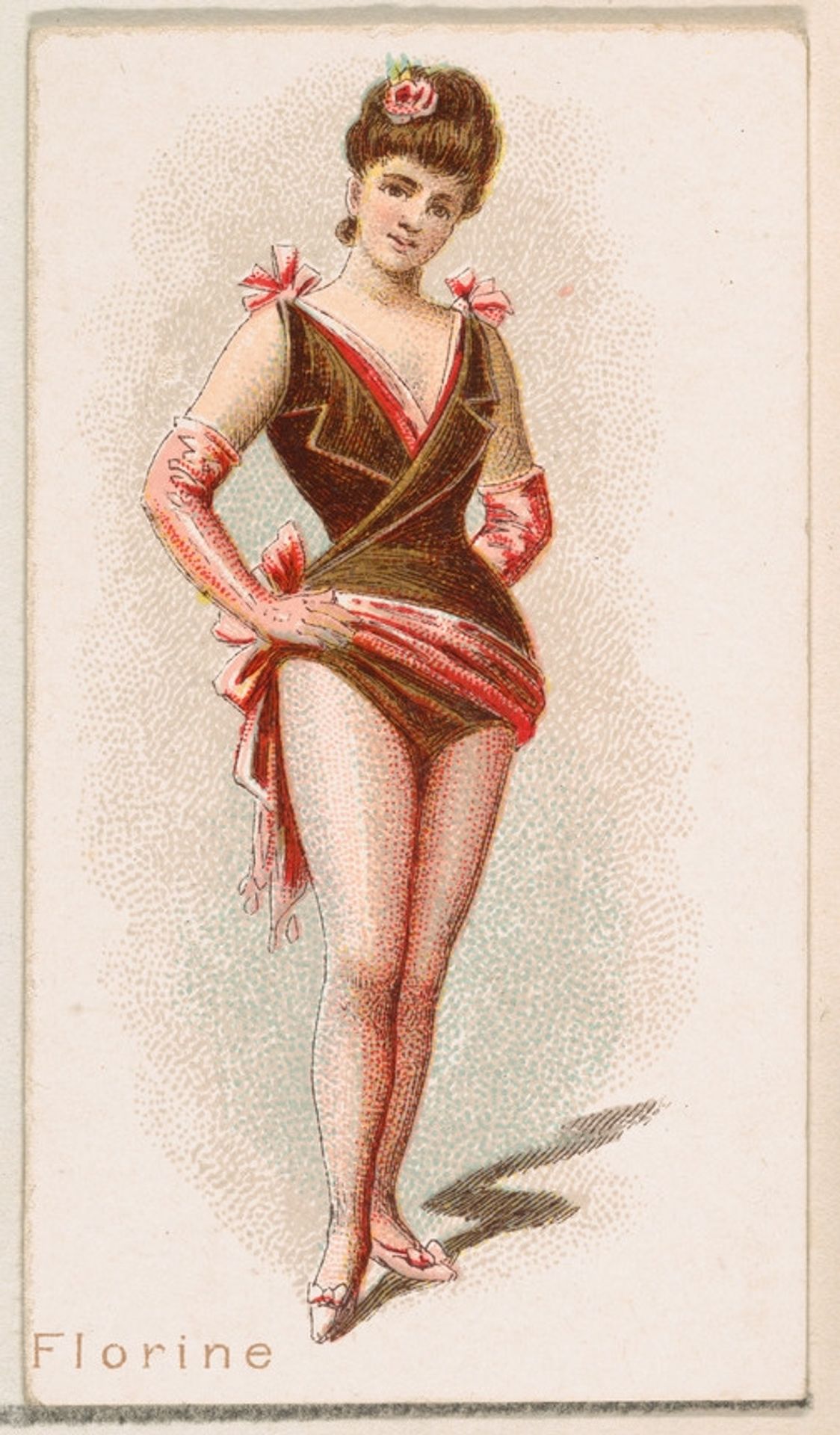 Florine, from the Ballet Queens series (N182) issued by Wm. S. Kimball & Co. by William S. Kimball & Company