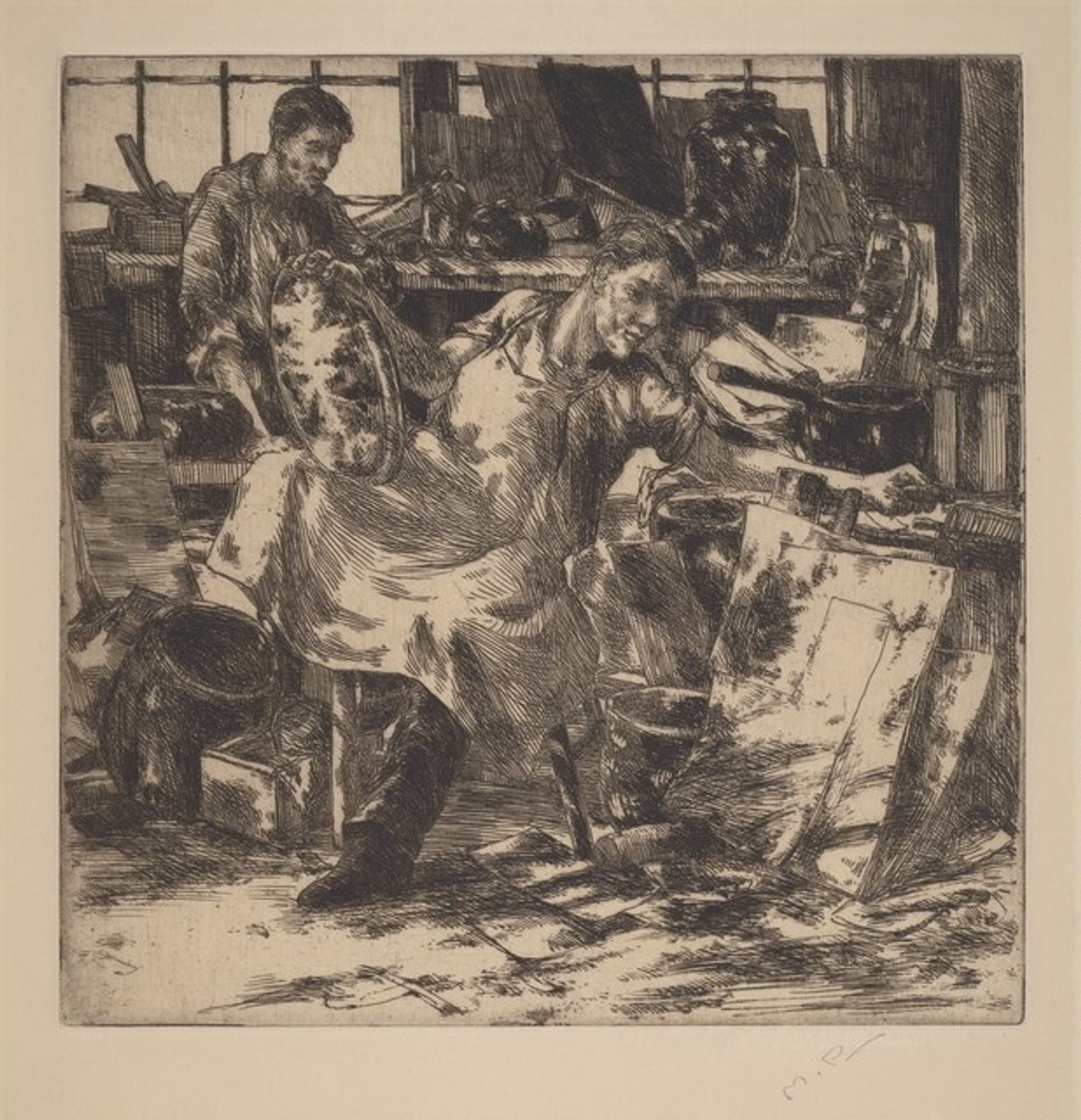 Metal Workers by Martin Petersen