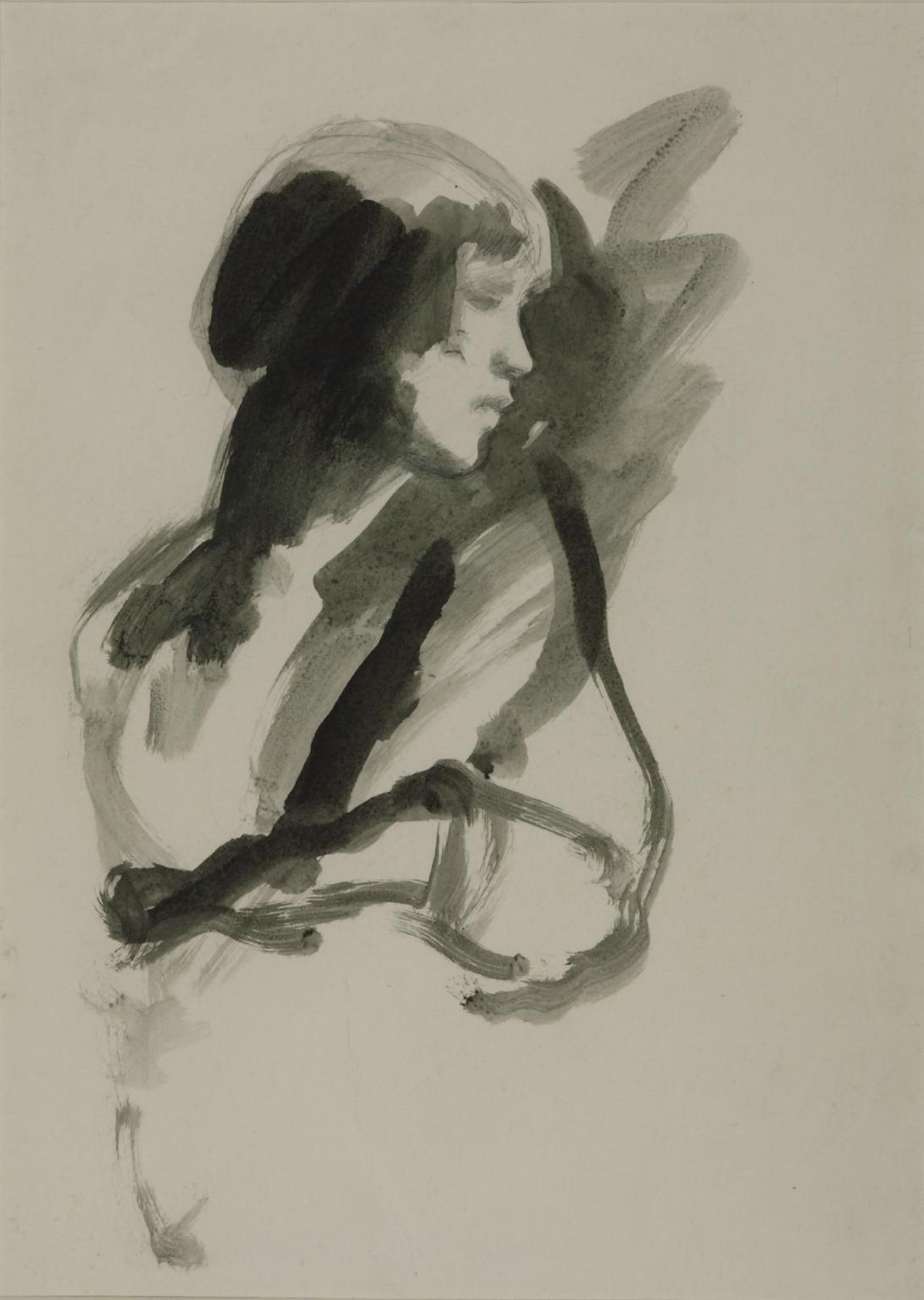 A Young Girl by Ambrose McEvoy