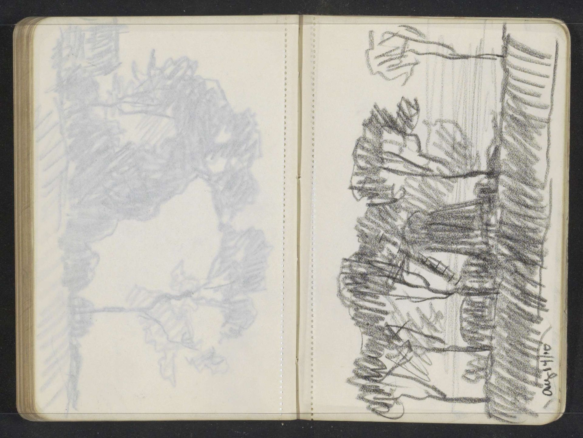 Landschap met een molen by Alexander Shilling
