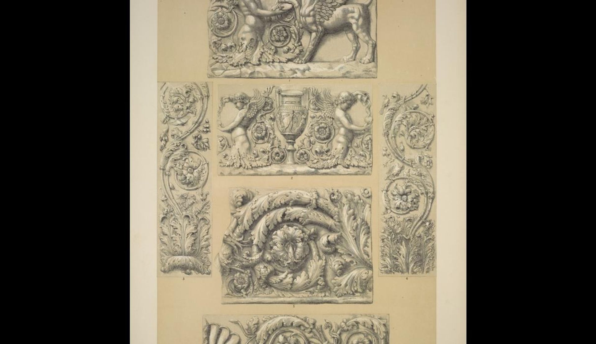 Roman no. 1. Roman ornaments from casts in the Crystal Palace by Owen Jones