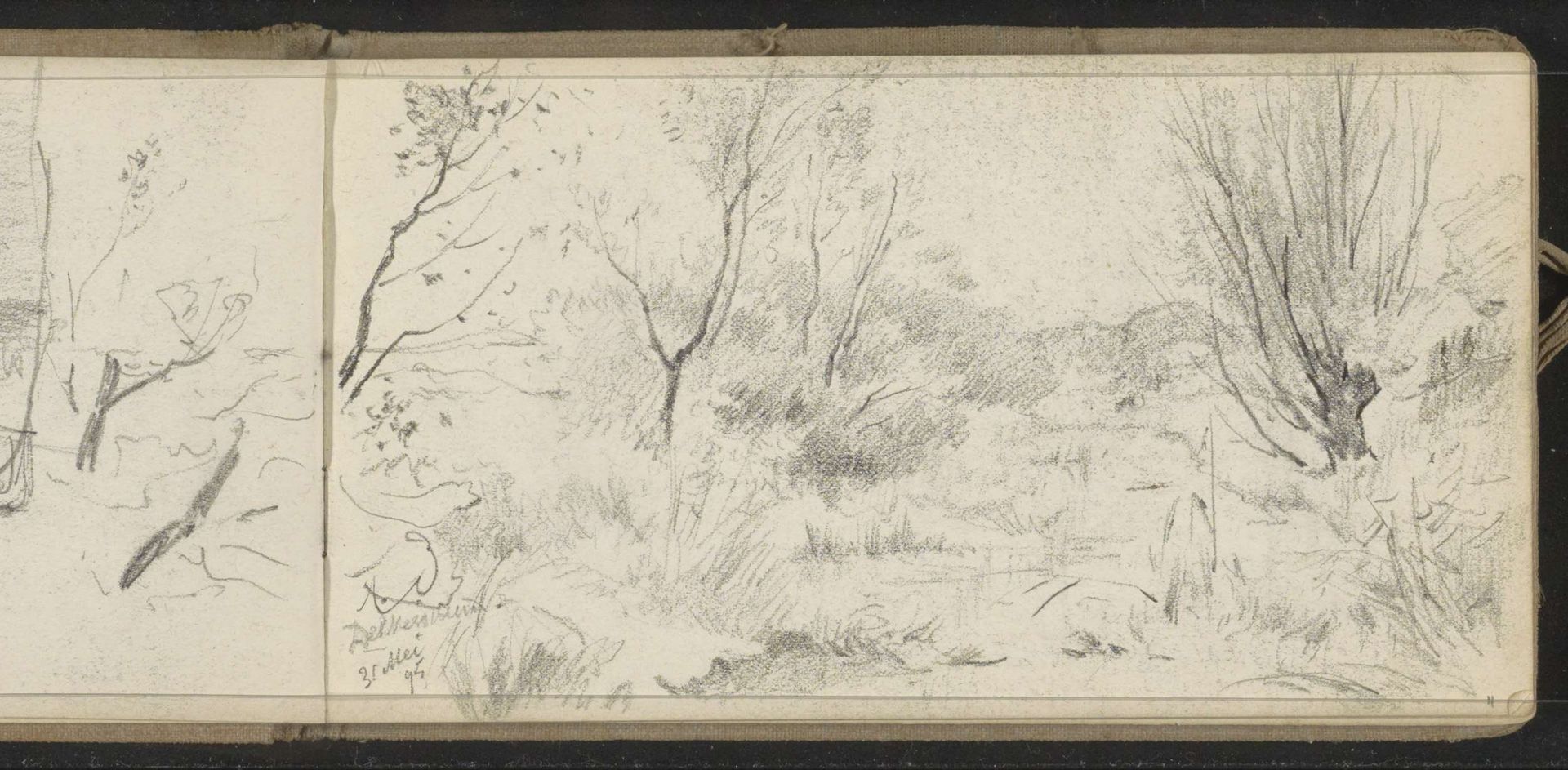 Duinlandschap bij Dekkersduin by Willem Cornelis Rip