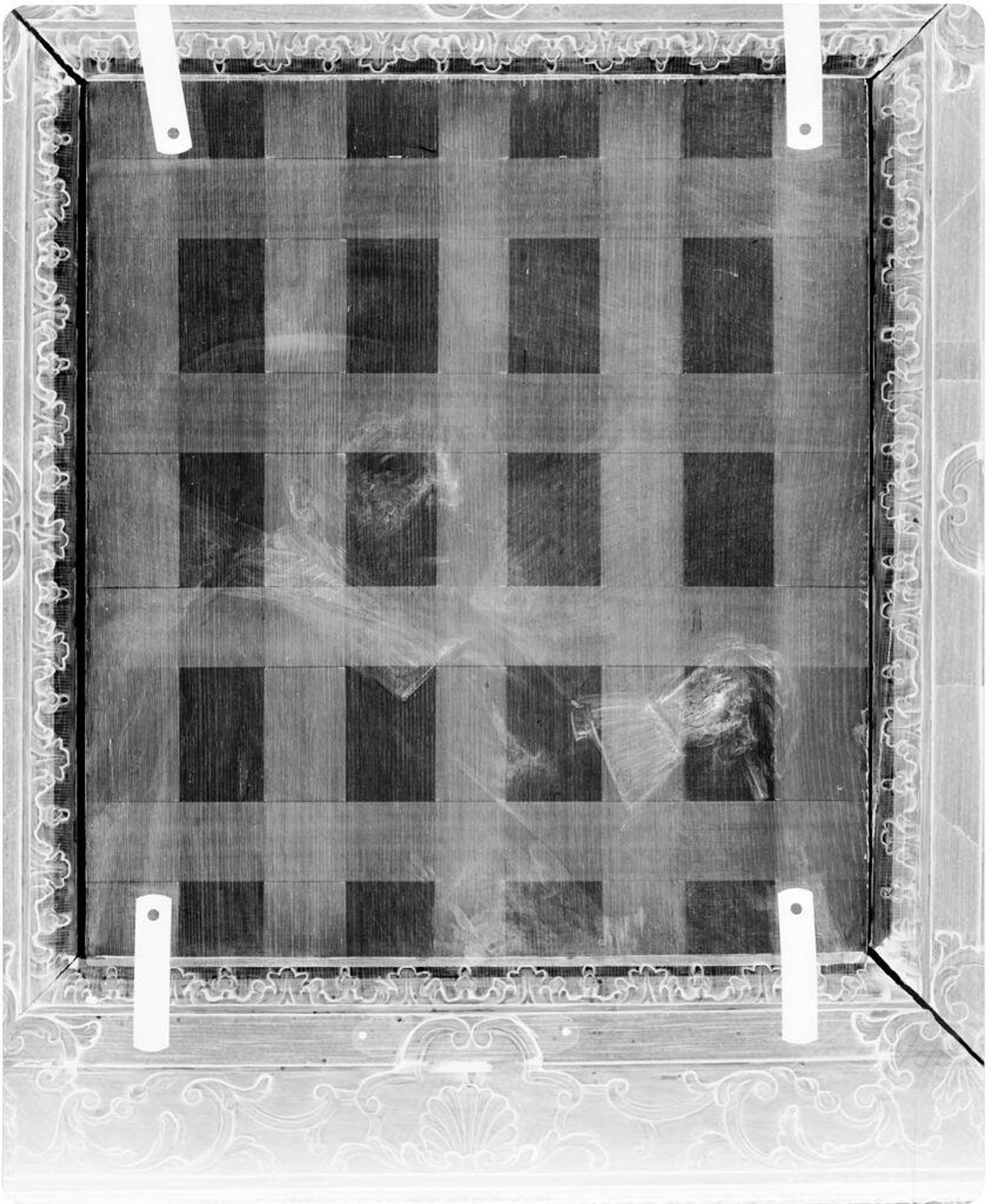 X-radiograph(s) of "Portrait of a Woman" by Artist of original: Frans Hals