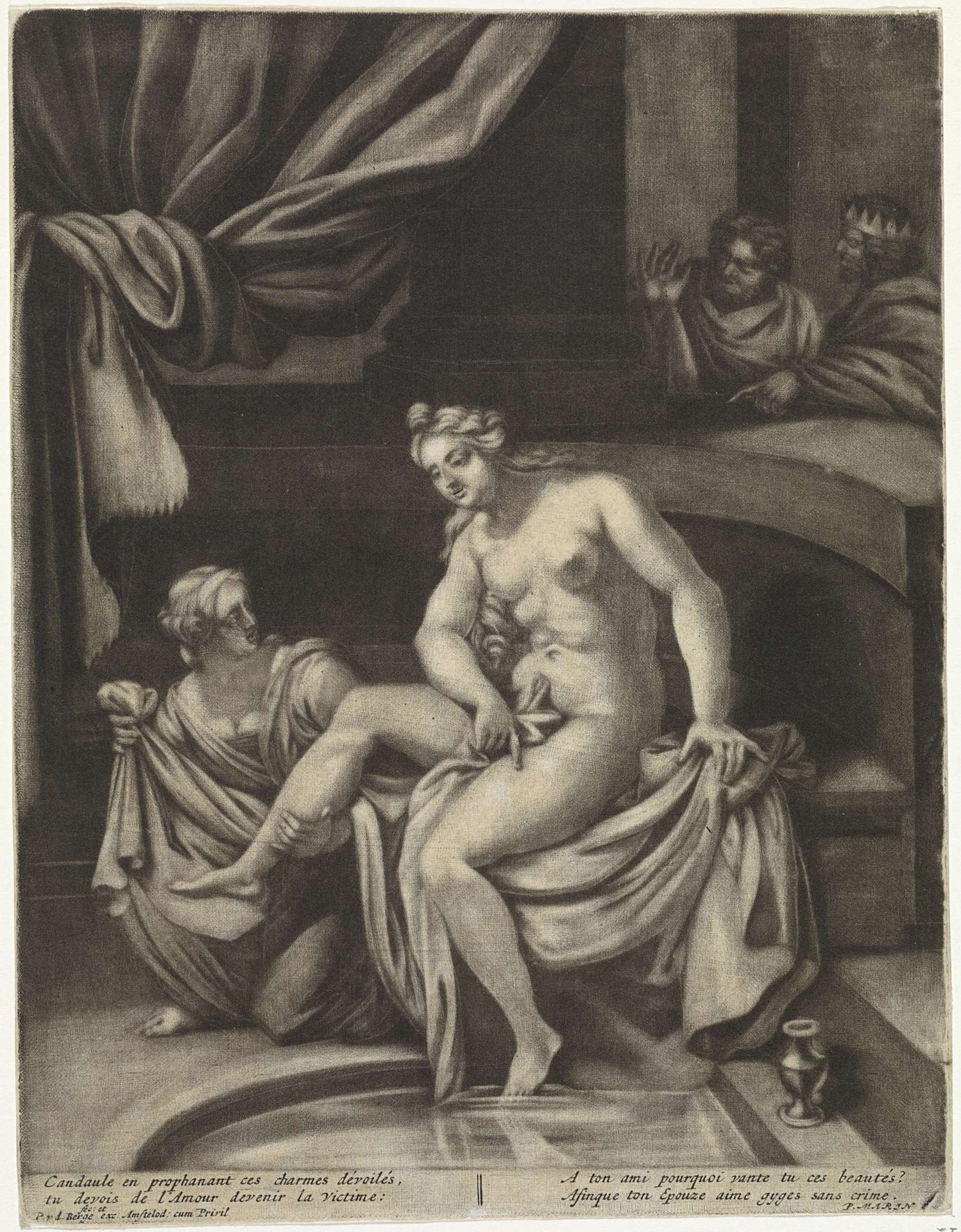 David en Batseba by Pieter van den Berge