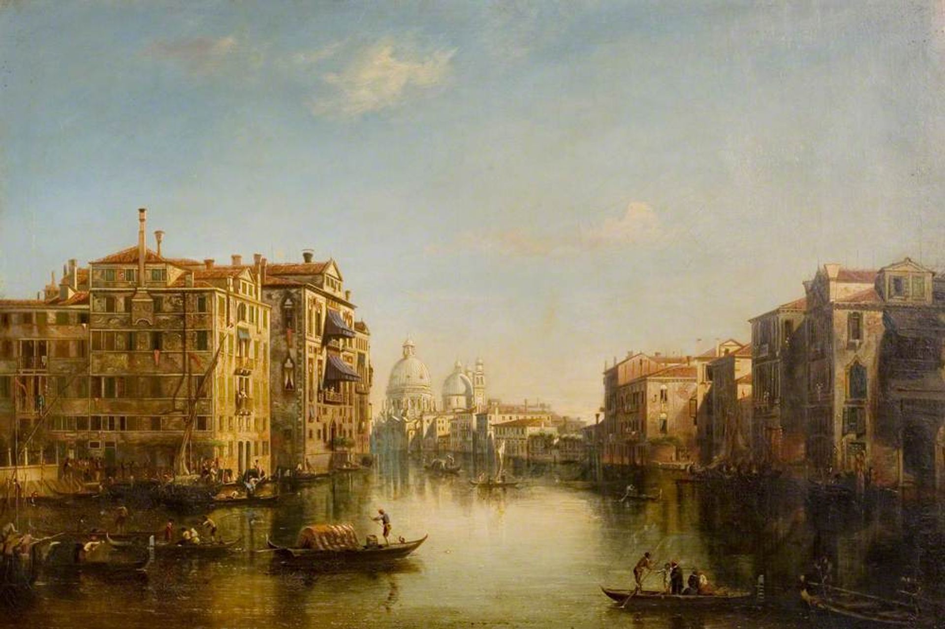 Grand Canal, Venice, Italy by Alfred Pollentine