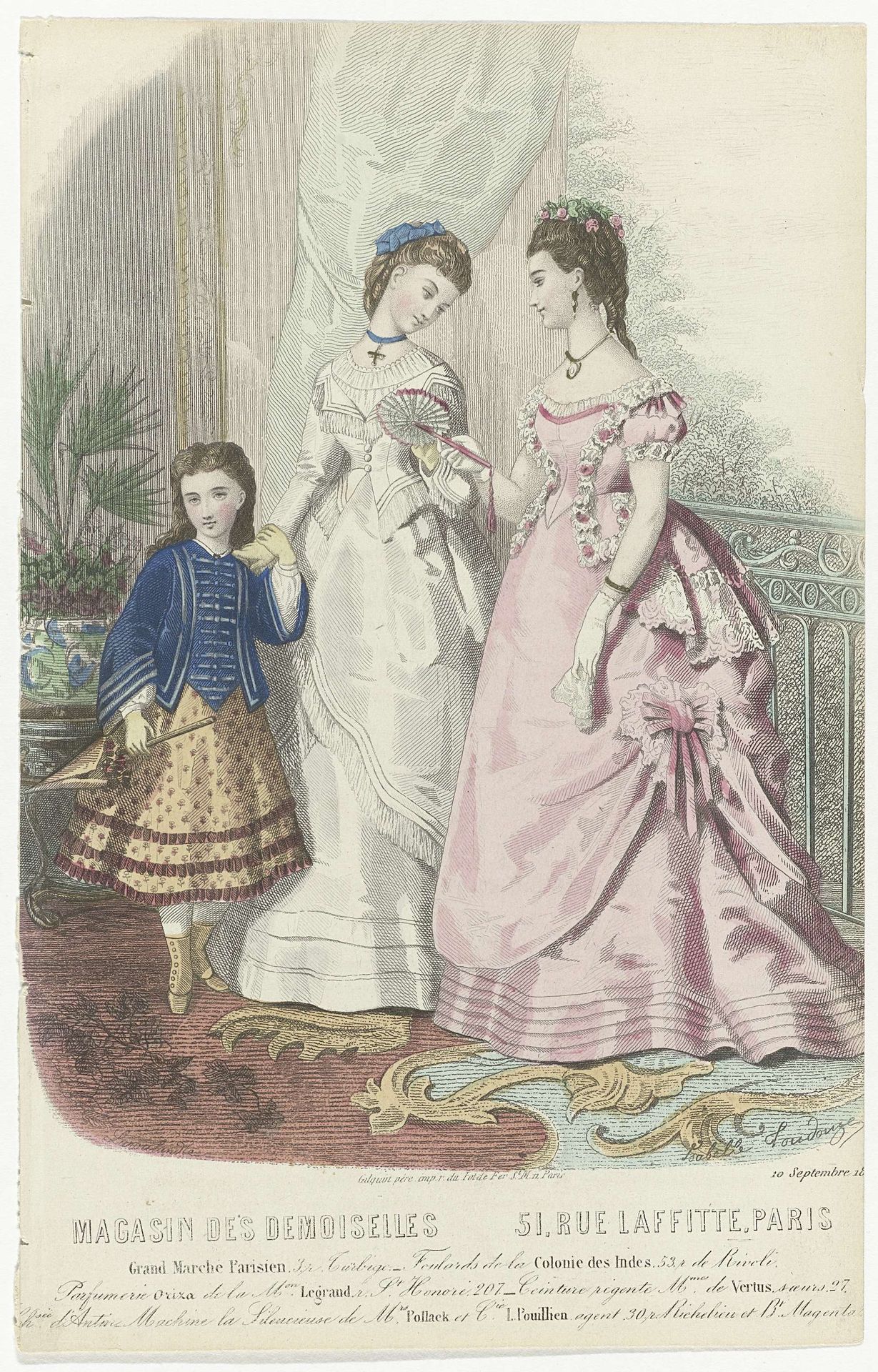 Magasin des Demoiselles, 10 septembre 1871 : Grand Marche Parisien (...) by Anonymous
