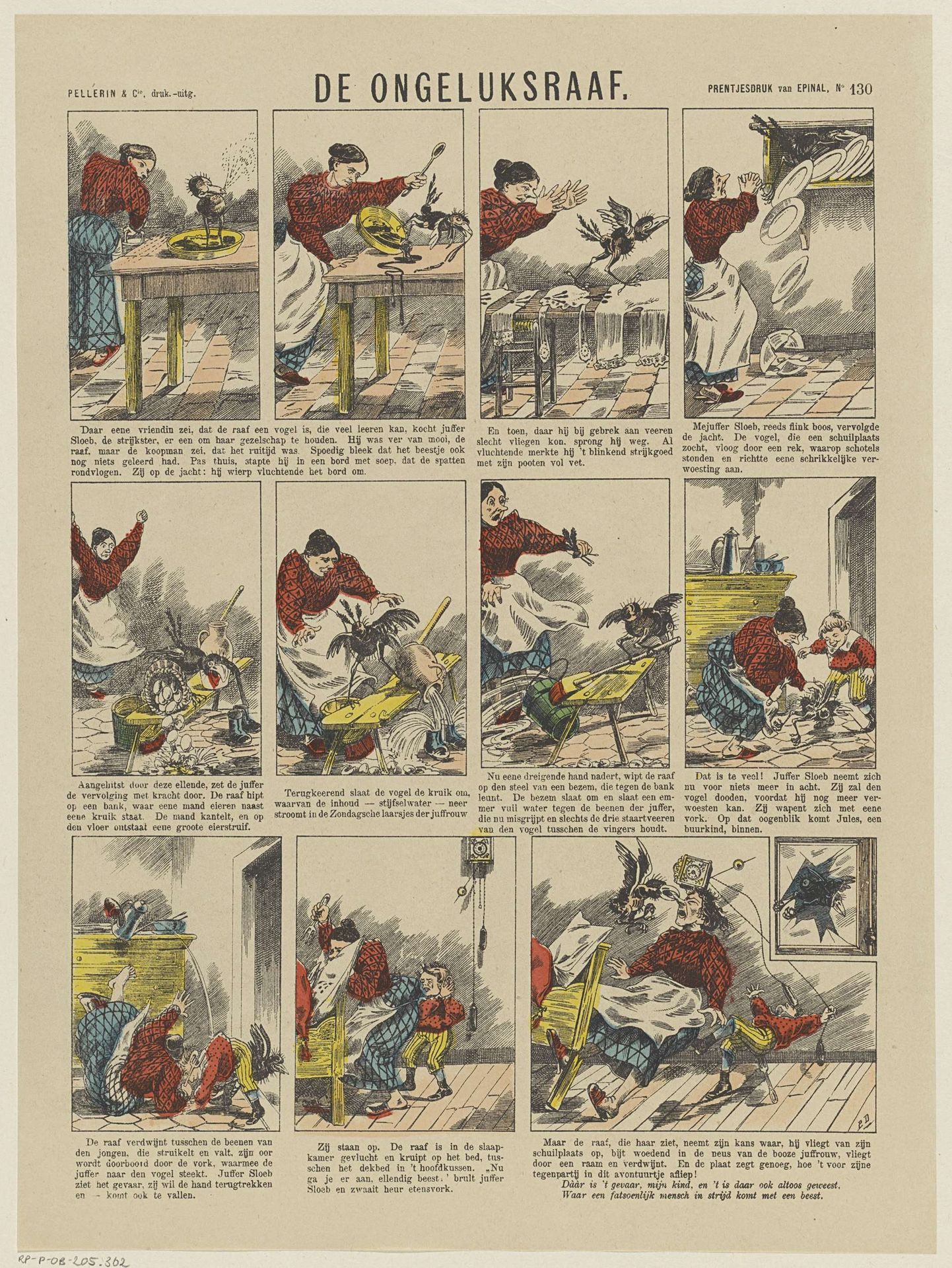 De ongeluksraaf by Pellerin & Cie.