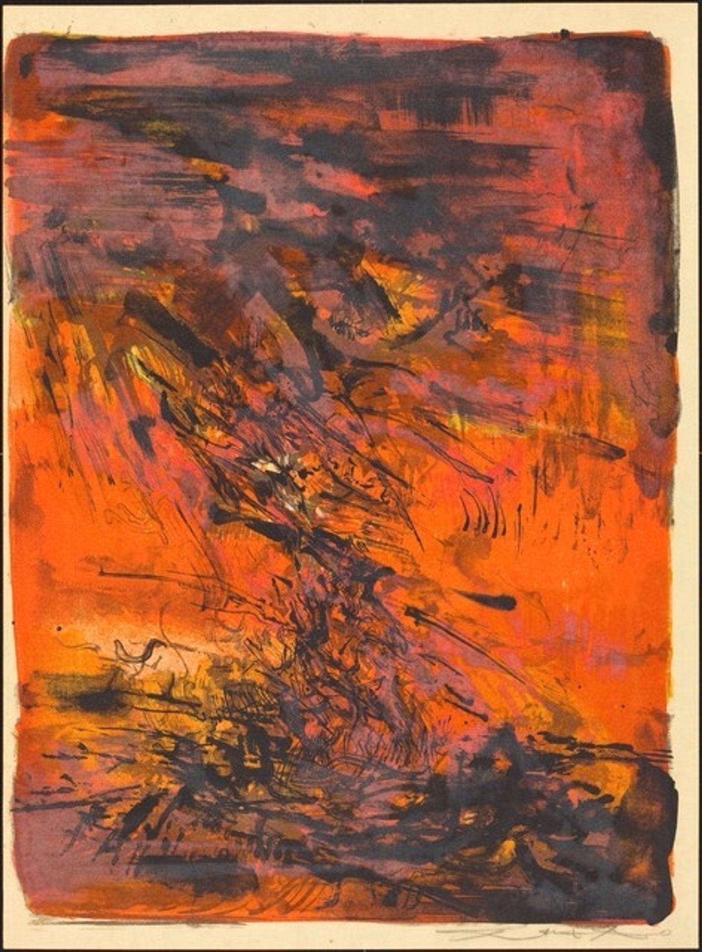 Untitled by Zao Wou-Ki