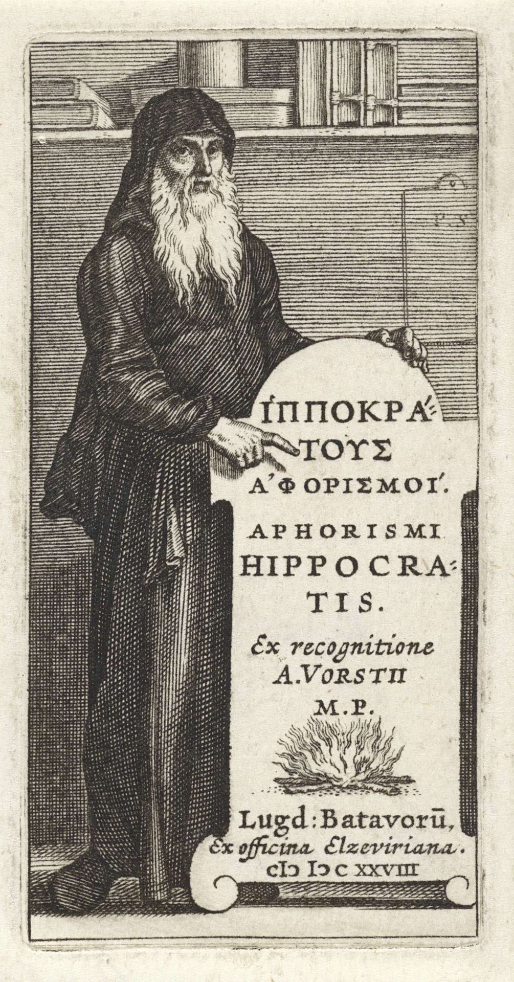 Hippocrates van Kos by Pieter Serwouters