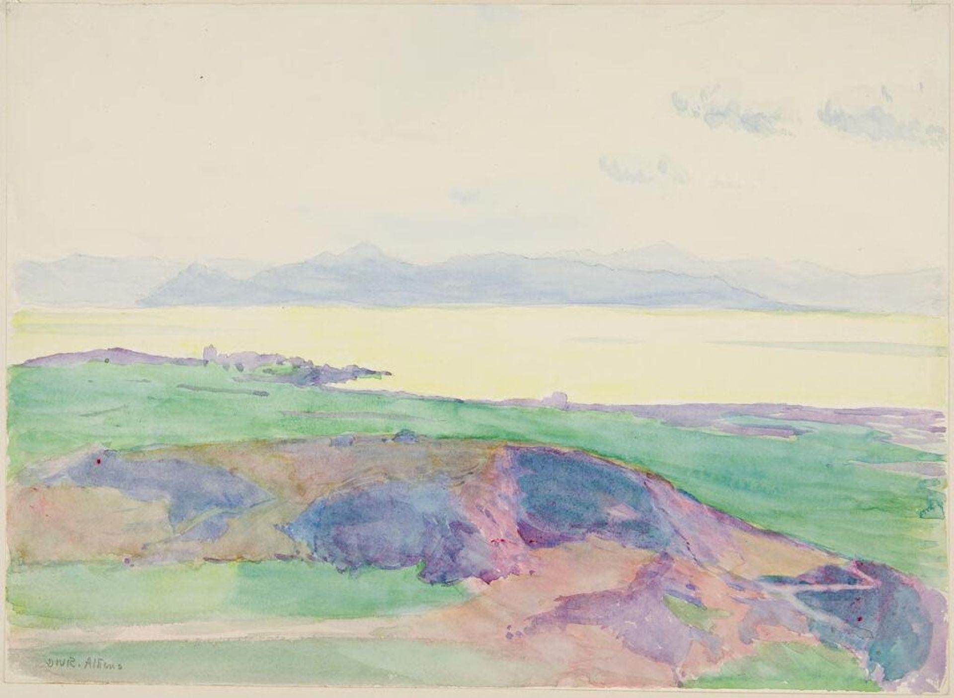 Landscape, Athens by Denman Waldo Ross