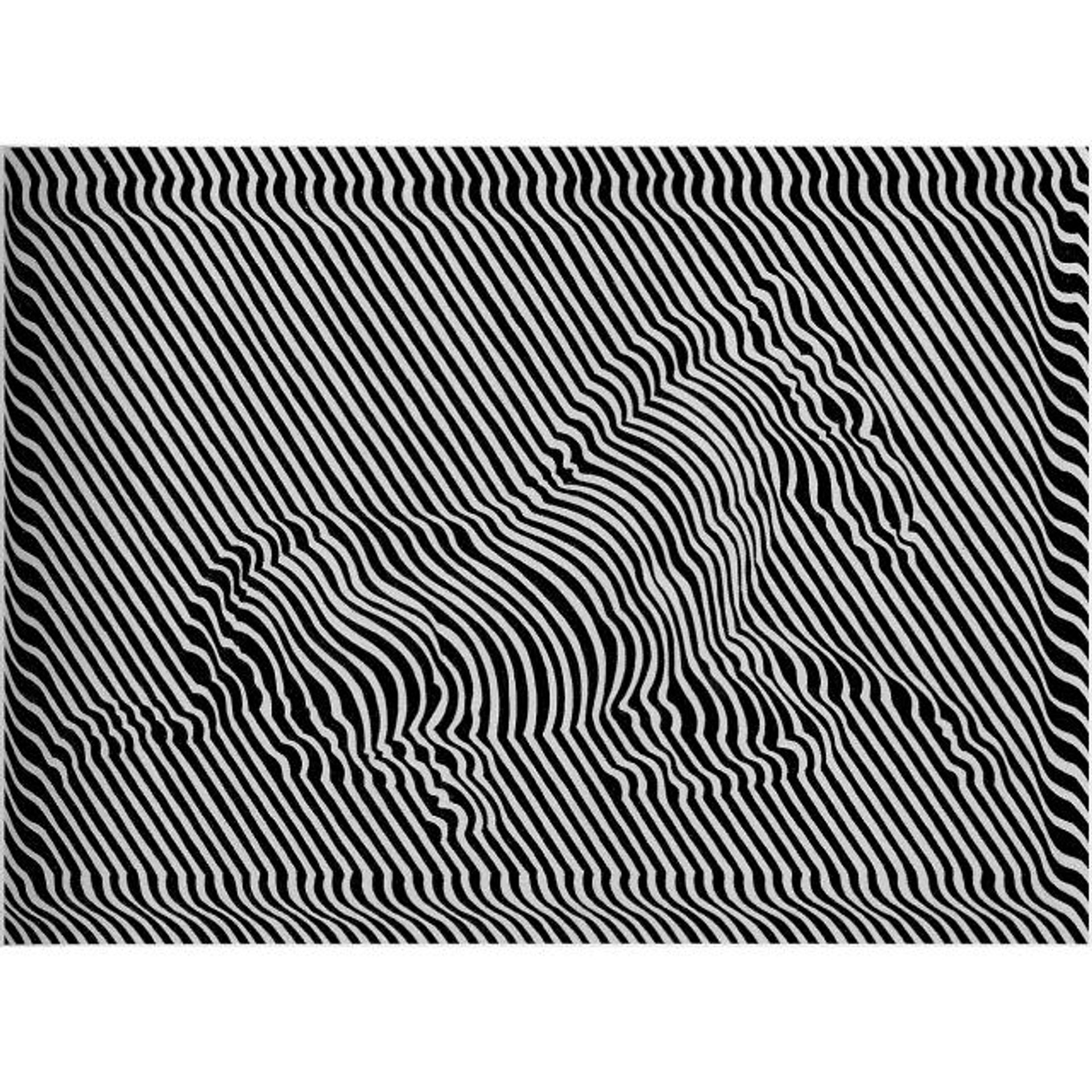 Zebra by Victor Vasarely