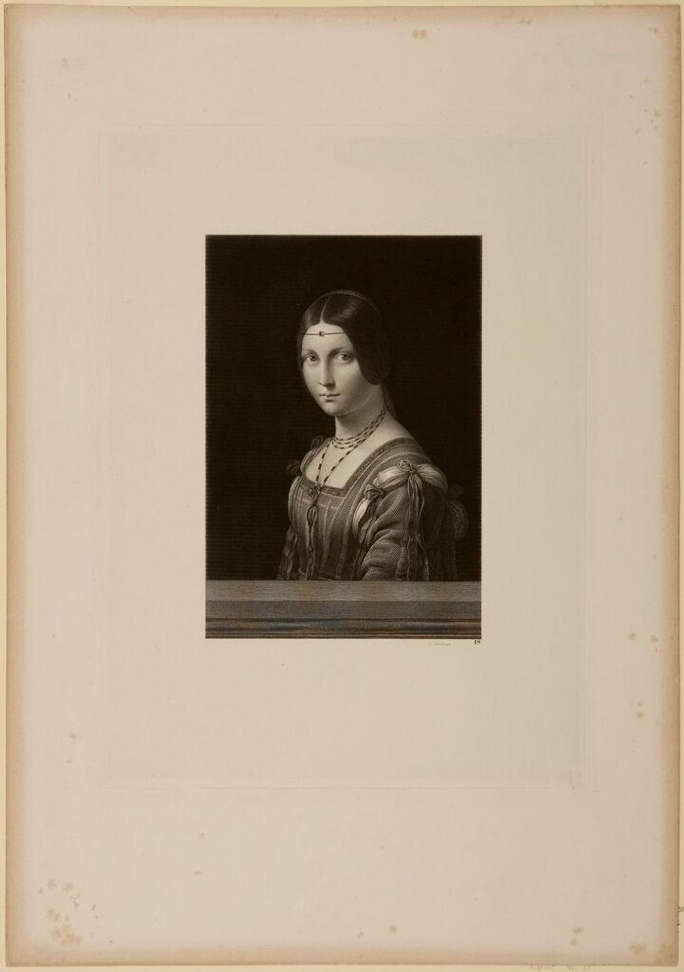 The Beautiful Feronniere by FranÃ§ois EugÃ¨ne Augustin Bridoux