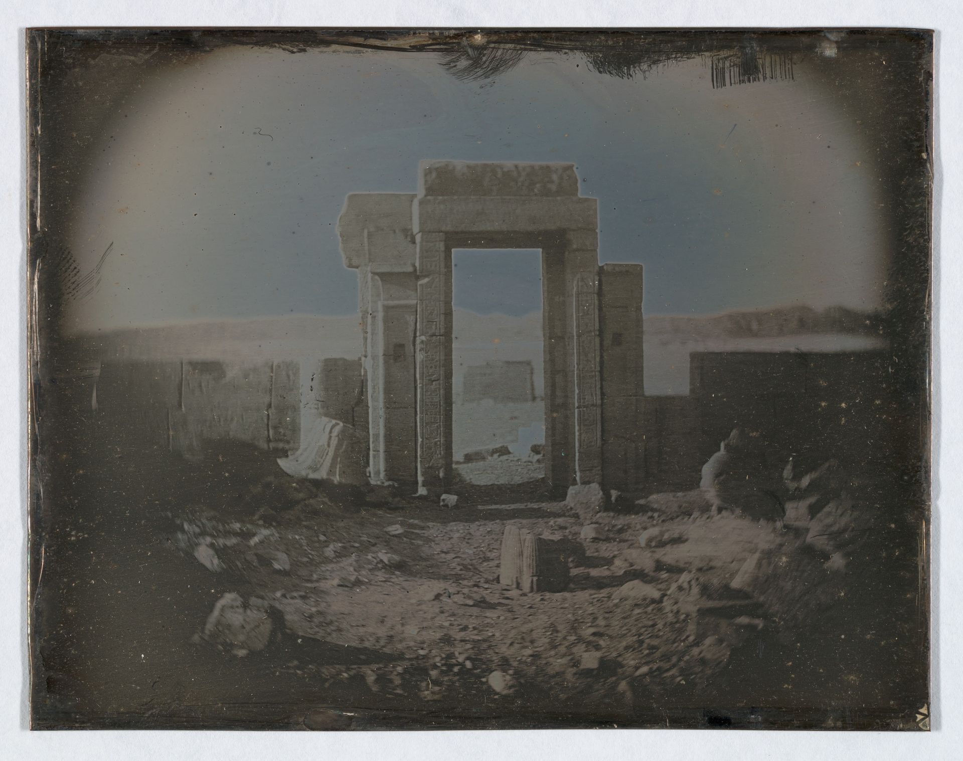 Temple of Horus, Edfu (167. ? Temple.) by Joseph-Philibert Girault de Prangey
