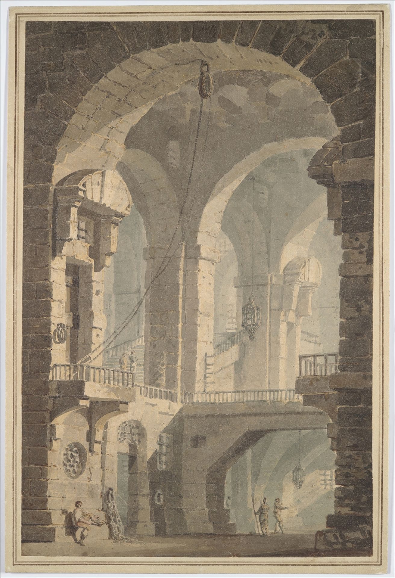 Dark Prison by Joseph Mallord William Turner