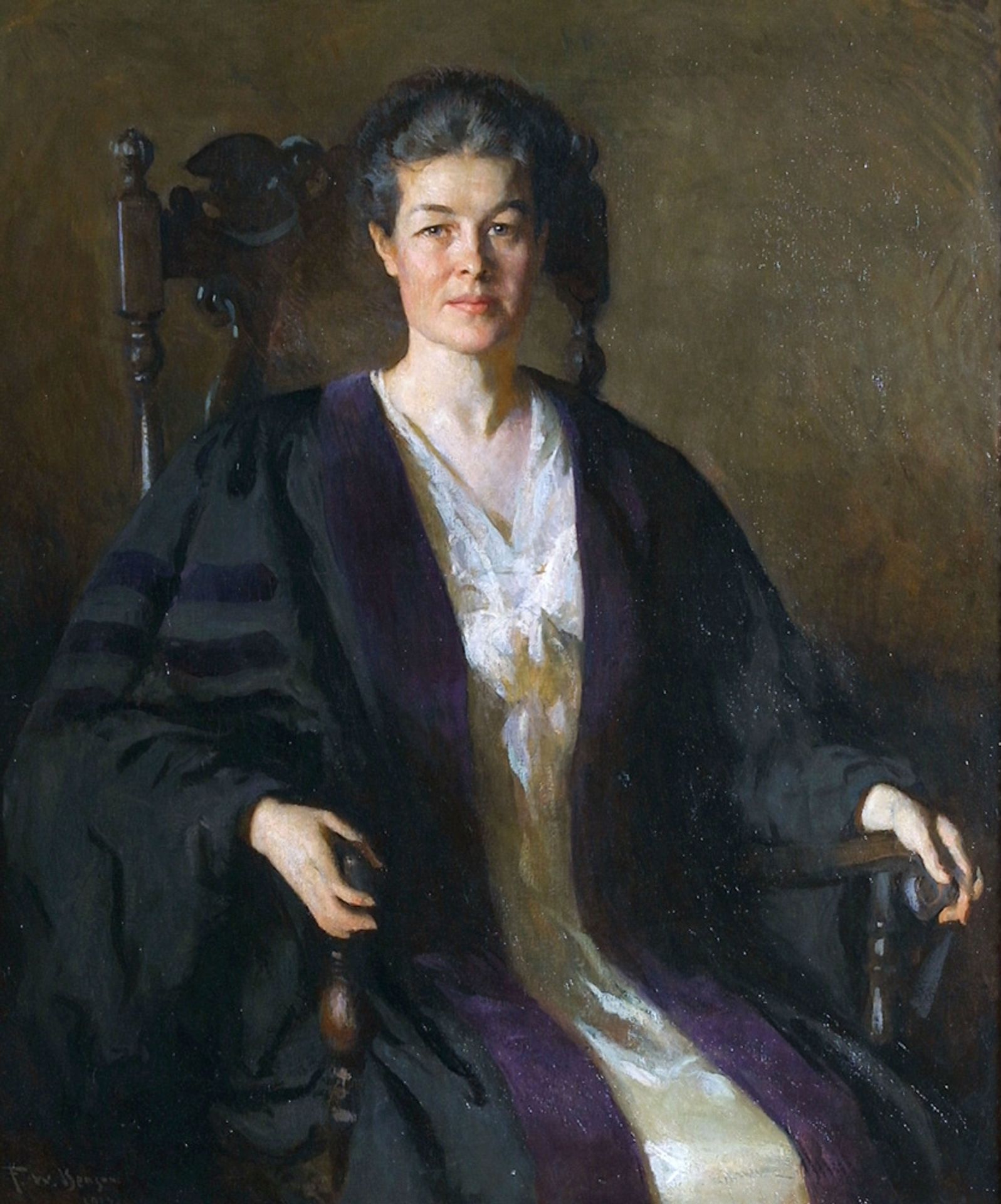 Lida Shaw King (1868-1932) by Frank W. Benson