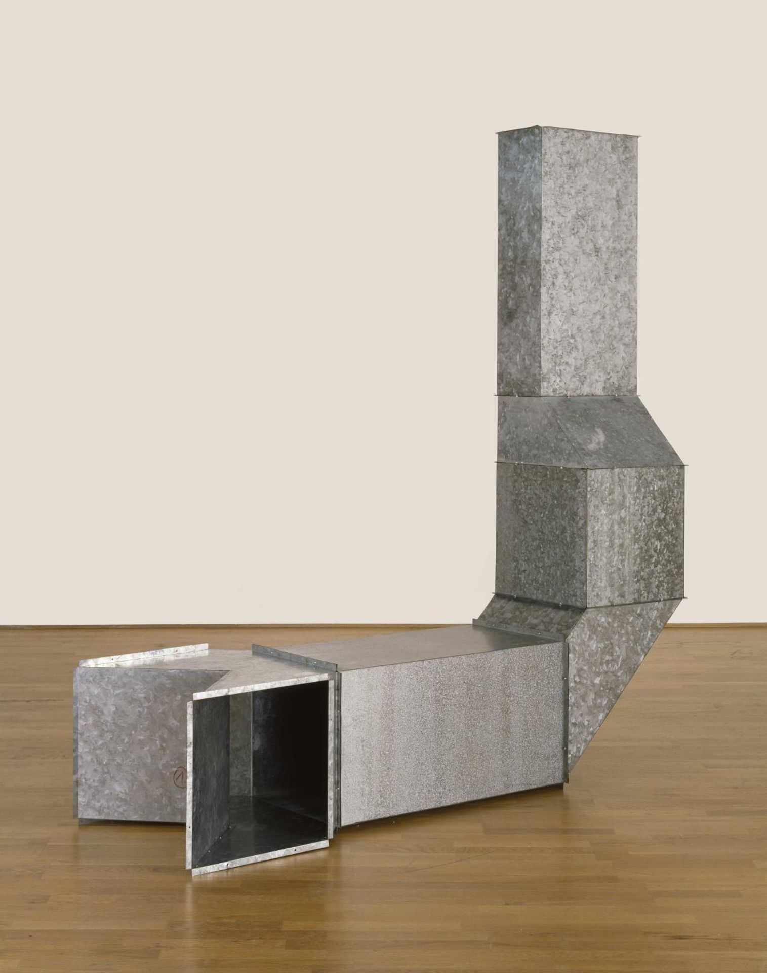 Square Tubes [Series D] by Charlotte Posenenske