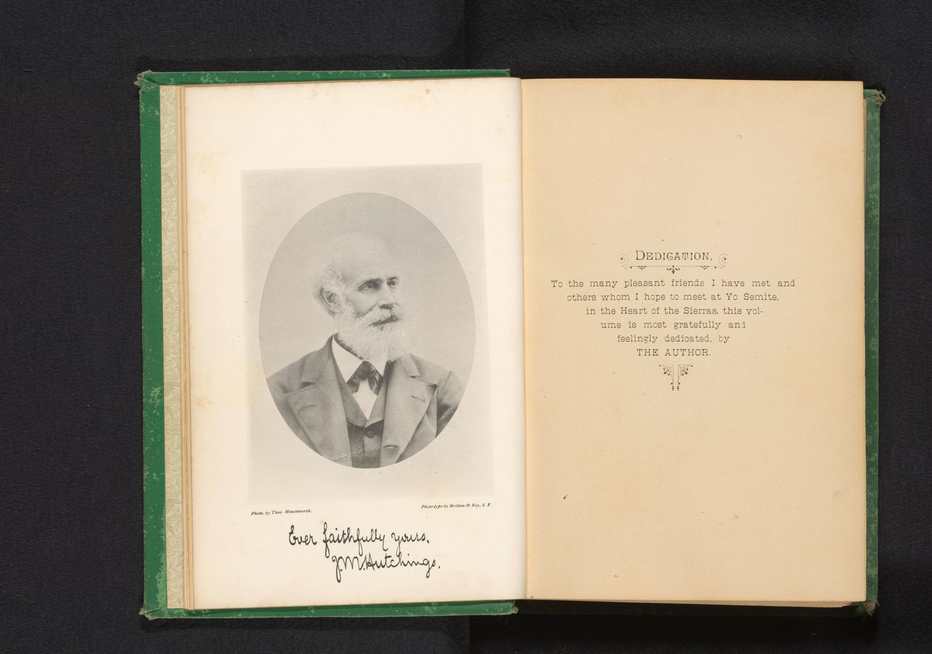Portret van James Mason Hutchings by Thomas Houseworth