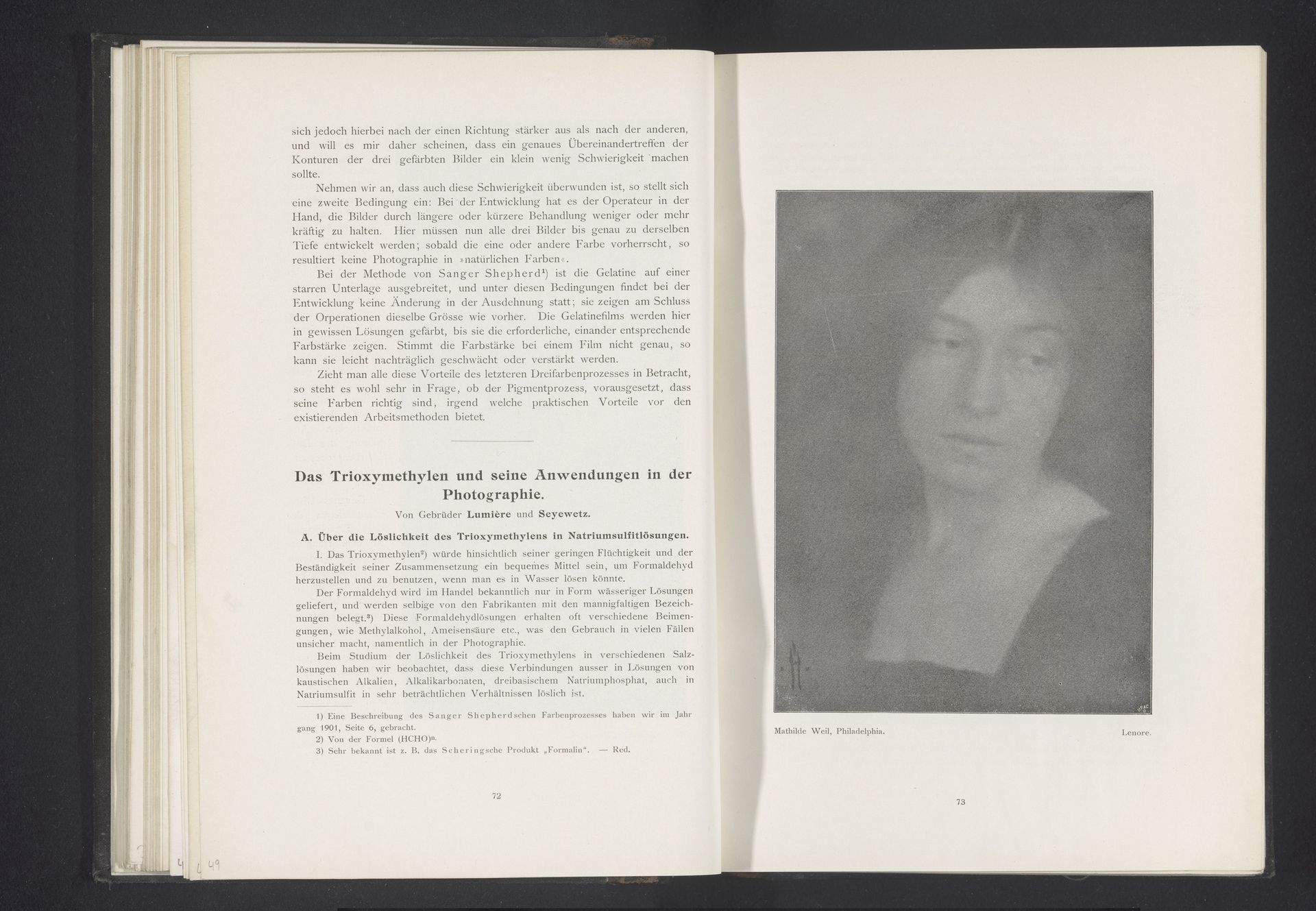 Portret van een onbekende vrouw by Mathilde Weil