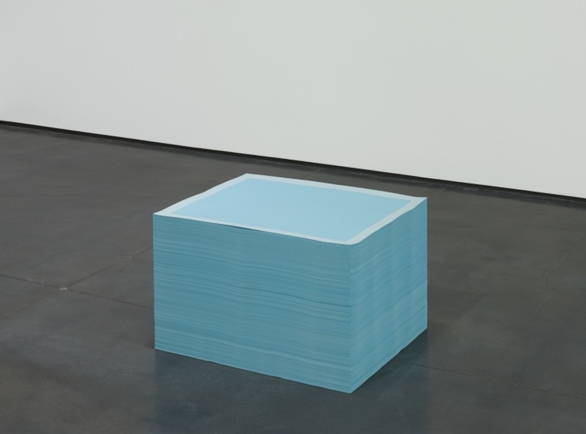 "Untitled" (Blue Mirror) by Felix Gonzalez-Torres
