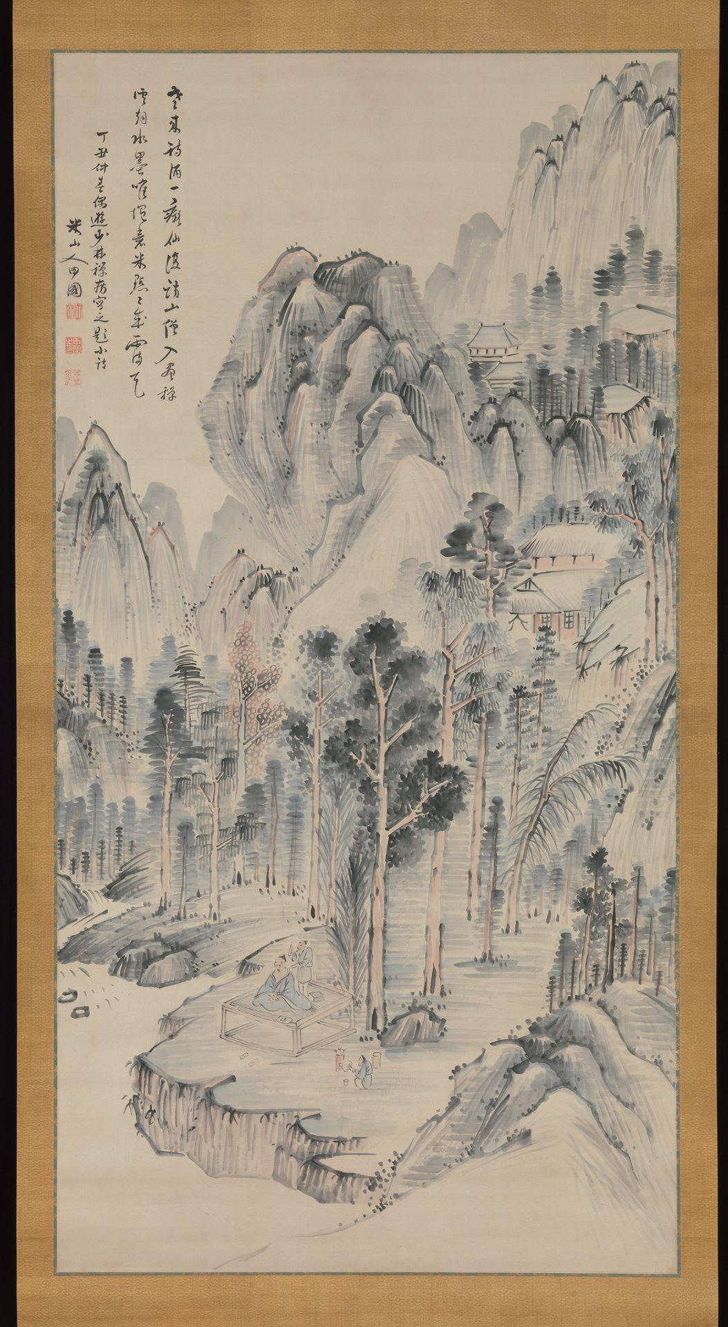 Shōrinji Temple by Okada Beisanjin