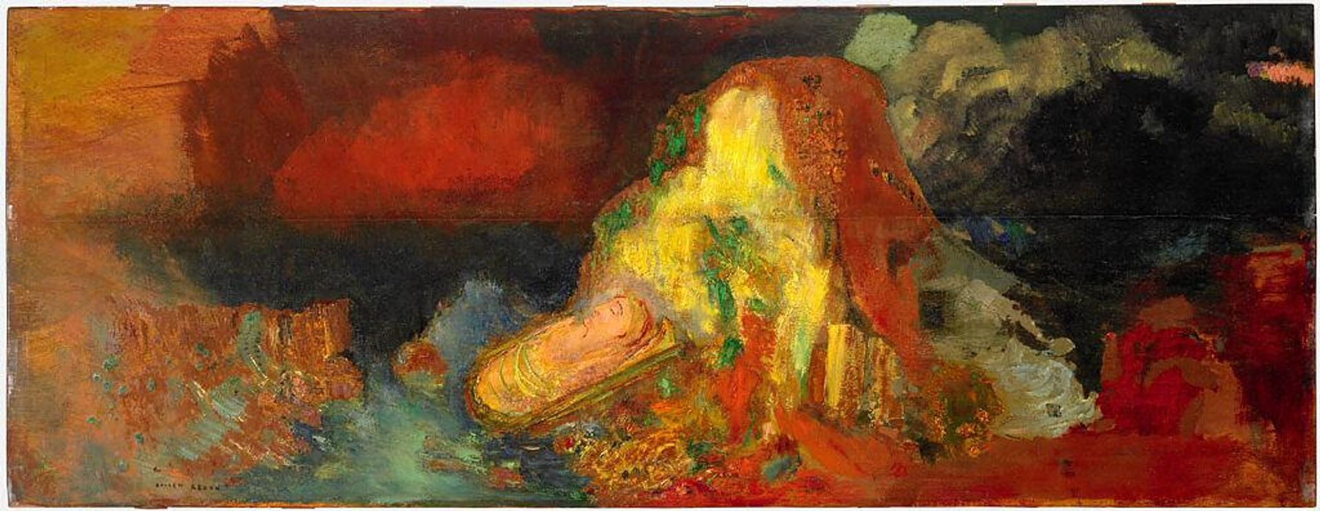 The Death of Orpheus by Odilon Redon