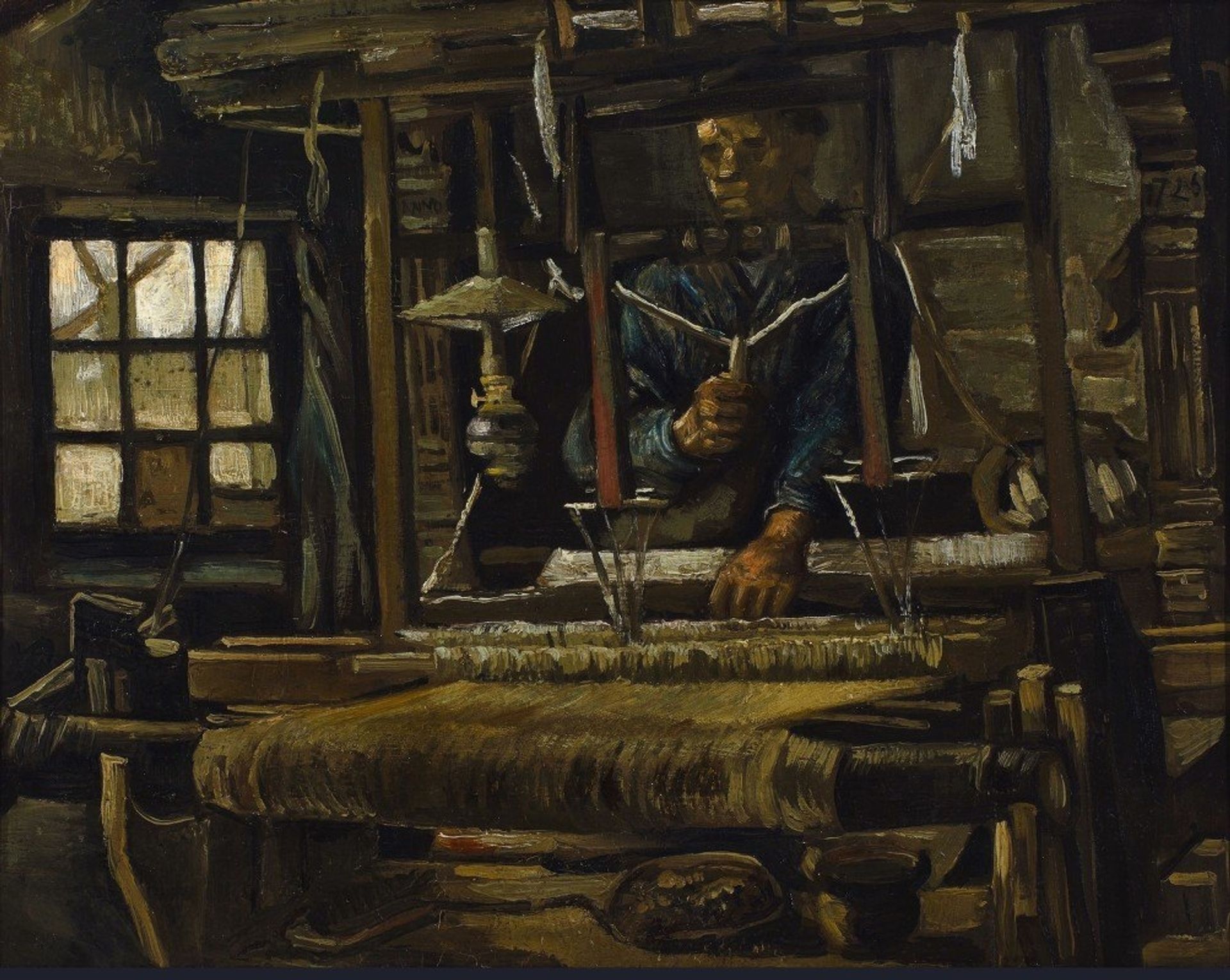 A Weaver’s Cottage by Vincent van Gogh