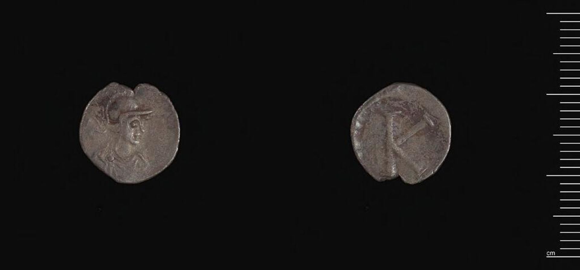 Coin of Justinian I by Justinian I