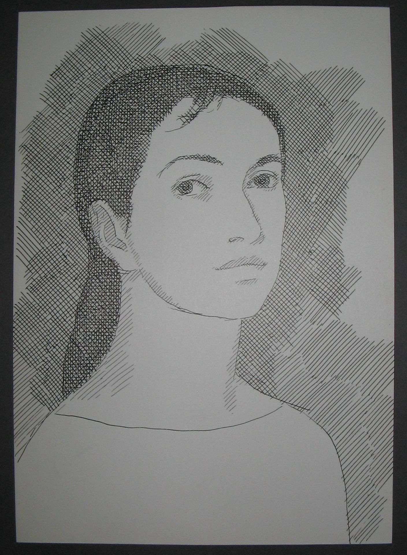 Female Image. From the series 'Search for Pushkin's Female Images' by Hryhorii Havrylenko