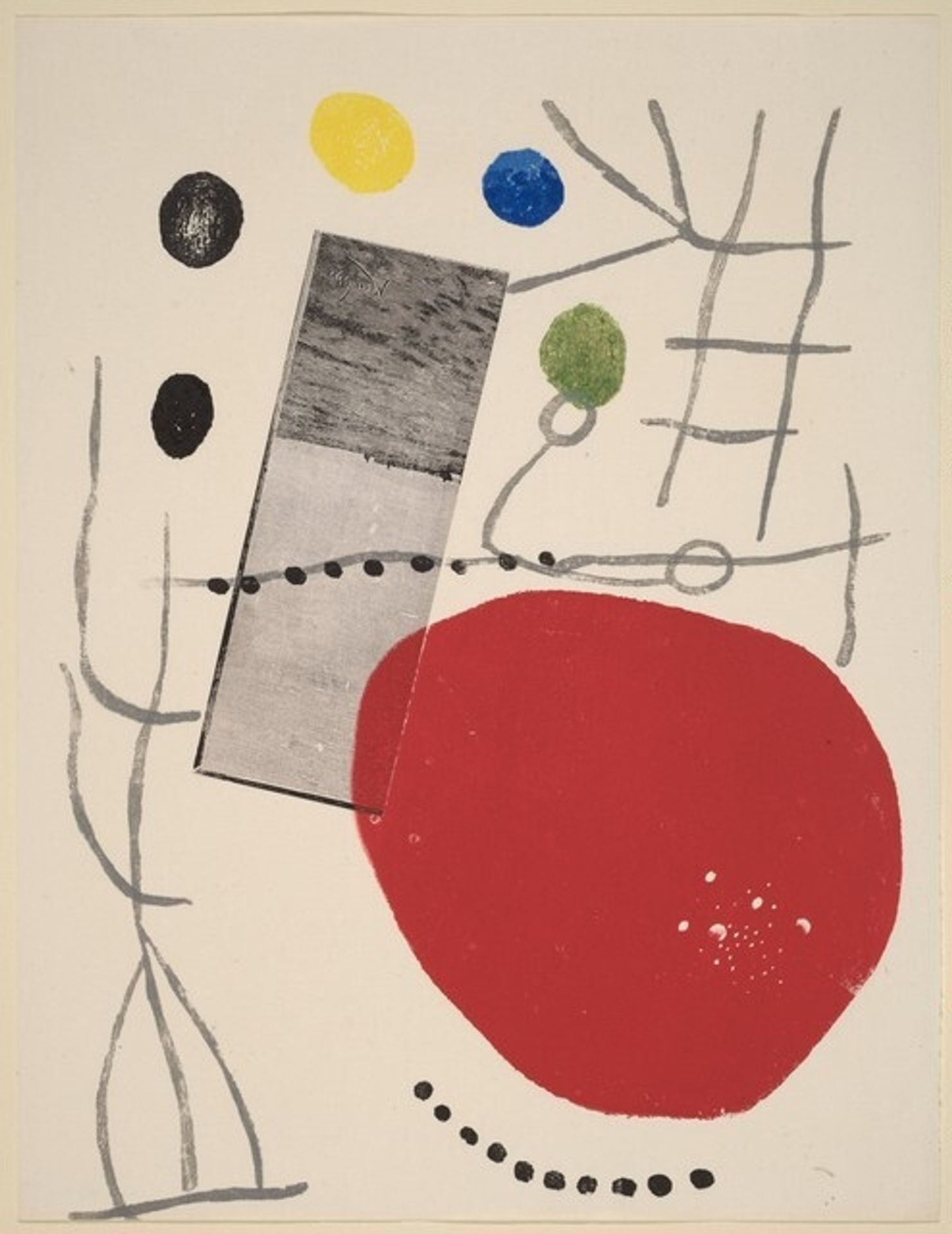 Untitled [plate XLVIII] by Joan Miró