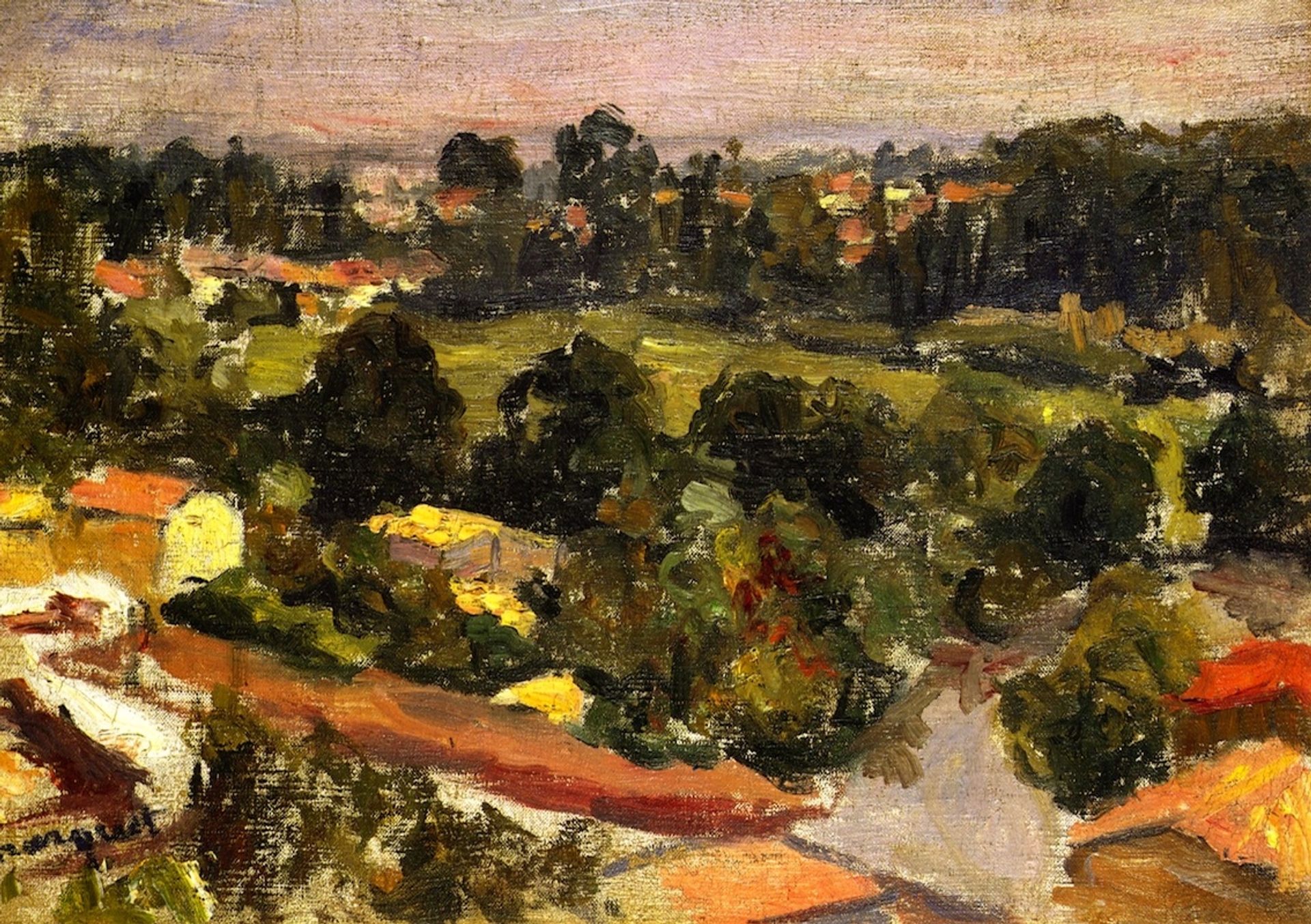 Parisian Suburb by Albert Marquet