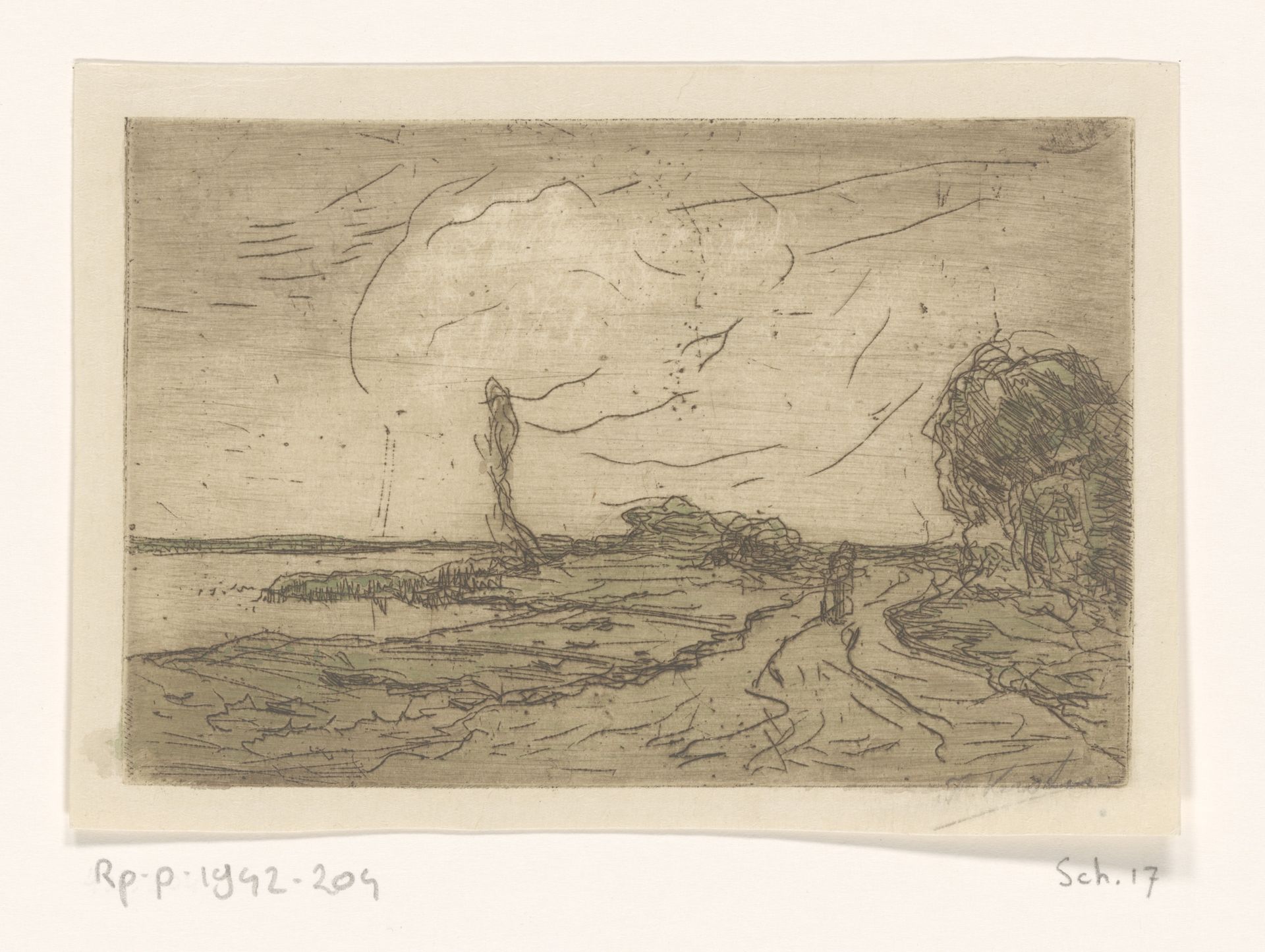 Polderlandschap by Floris Verster