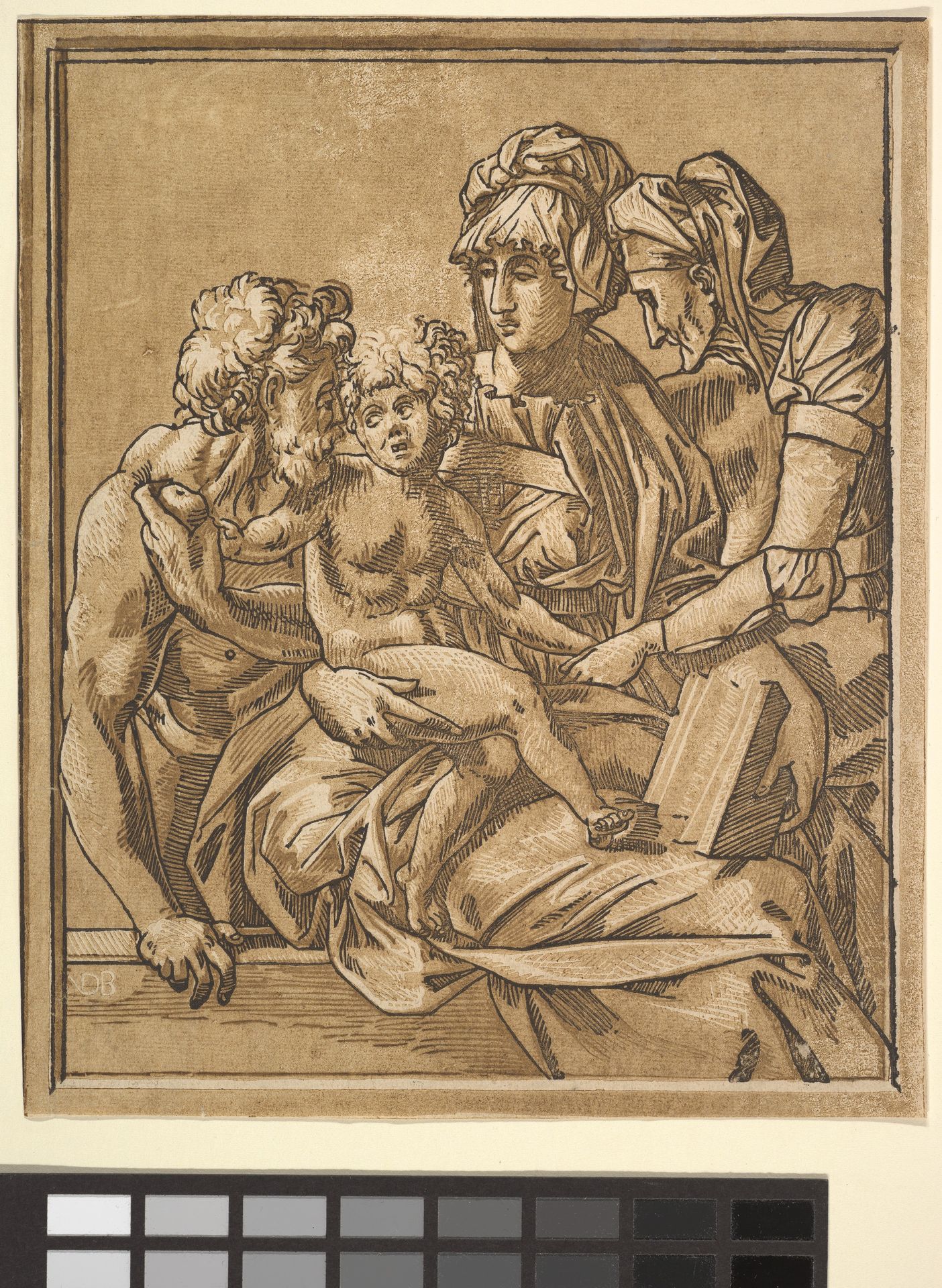 Holy Family by Master ND