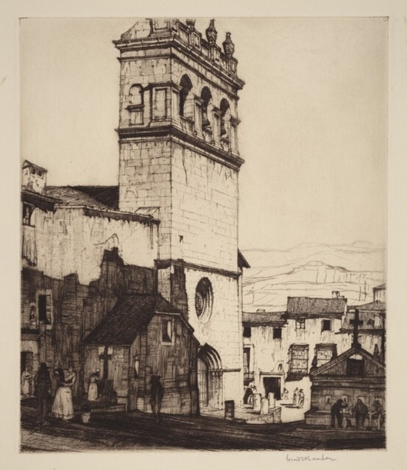 Santa Cecilia, Ronda by Louis Conrad Rosenberg