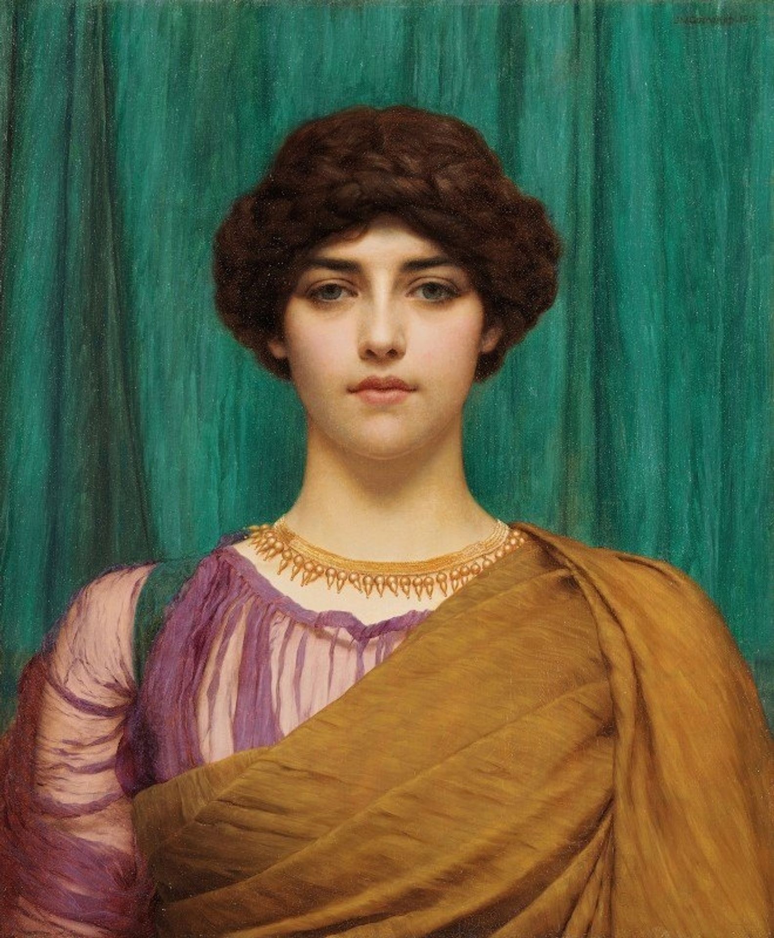A Pompeian Lady by John William Godward